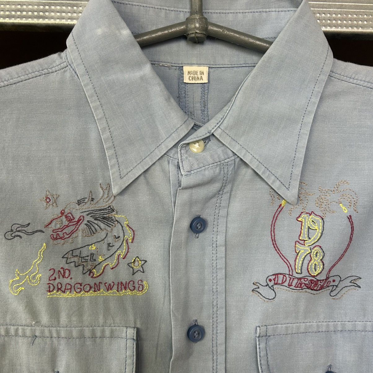 Diesel Vintage Diesel Big Logo Handmade y2k opium streetwear shirt Size US M / EU 48-50 / 2 - 3 Thumbnail