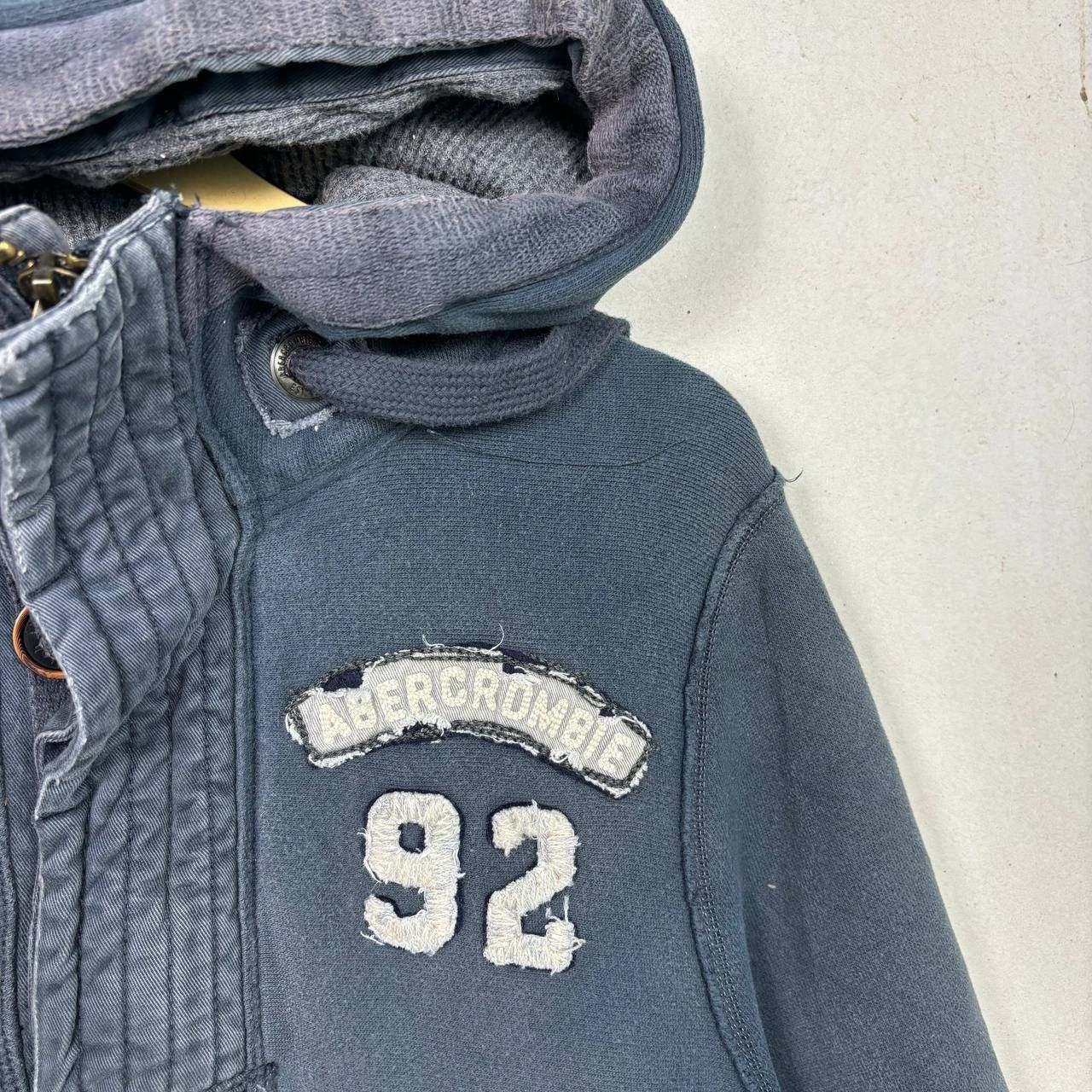 Abercrombie & Fitch Abercrombie & Fitch 92 Distressed Hoodie Sun Faded Style Size US M / EU 48-50 / 2 - 7 Thumbnail