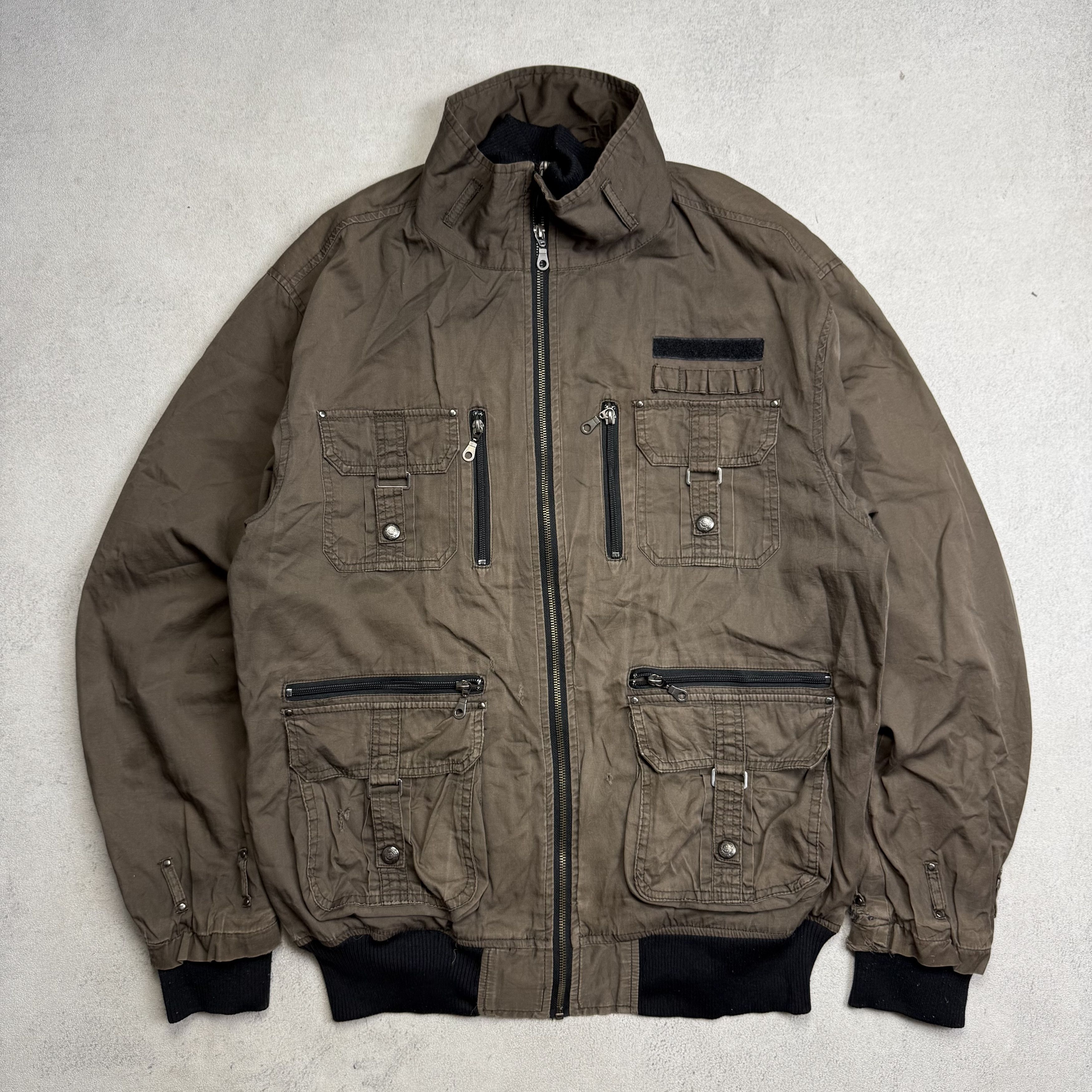 Japanese Brand Bareback Realdress Multi Pocket Tactical Distressed Jacket Size US XL / EU 56 / 4 - 2 Thumbnail