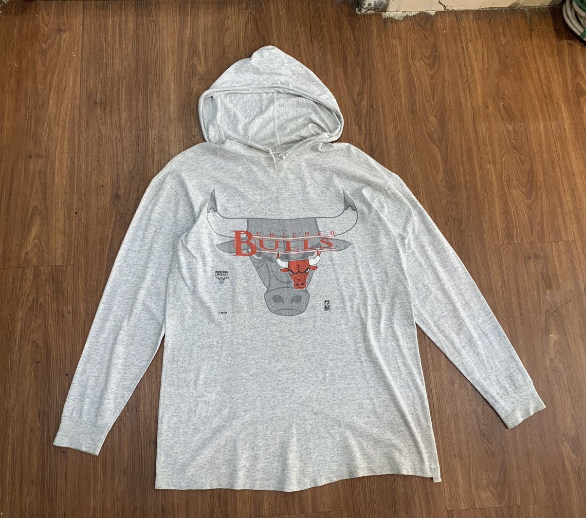 NBA × Vintage Vtg chicago bulls 90s artex longsleeve tees Size US XL / EU 56 / 4 - 1 Thumbnail