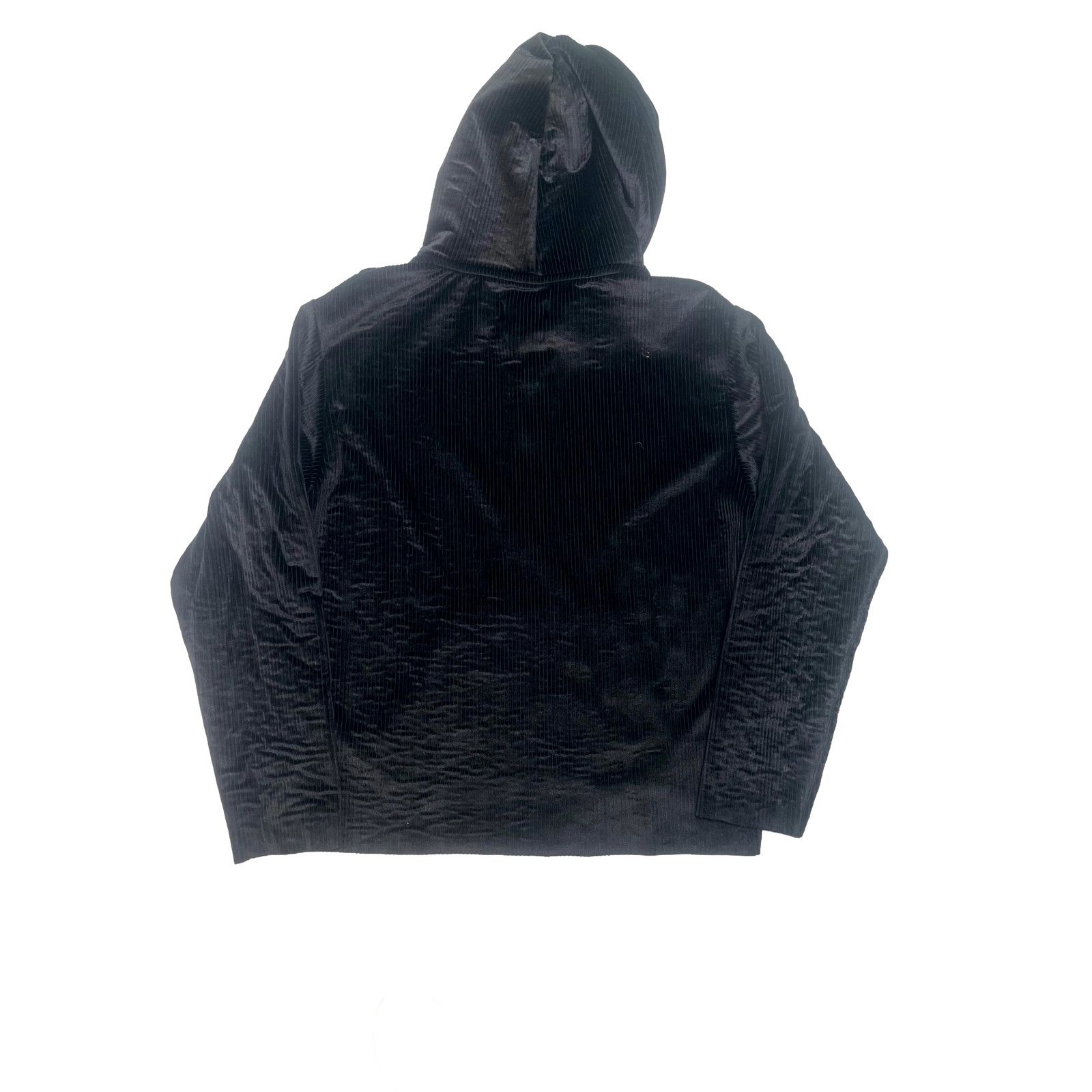Rta RTA Striped Velvet Quarter Zip Black Hoodie Size US XS / EU 42 / 0 - 2 Thumbnail
