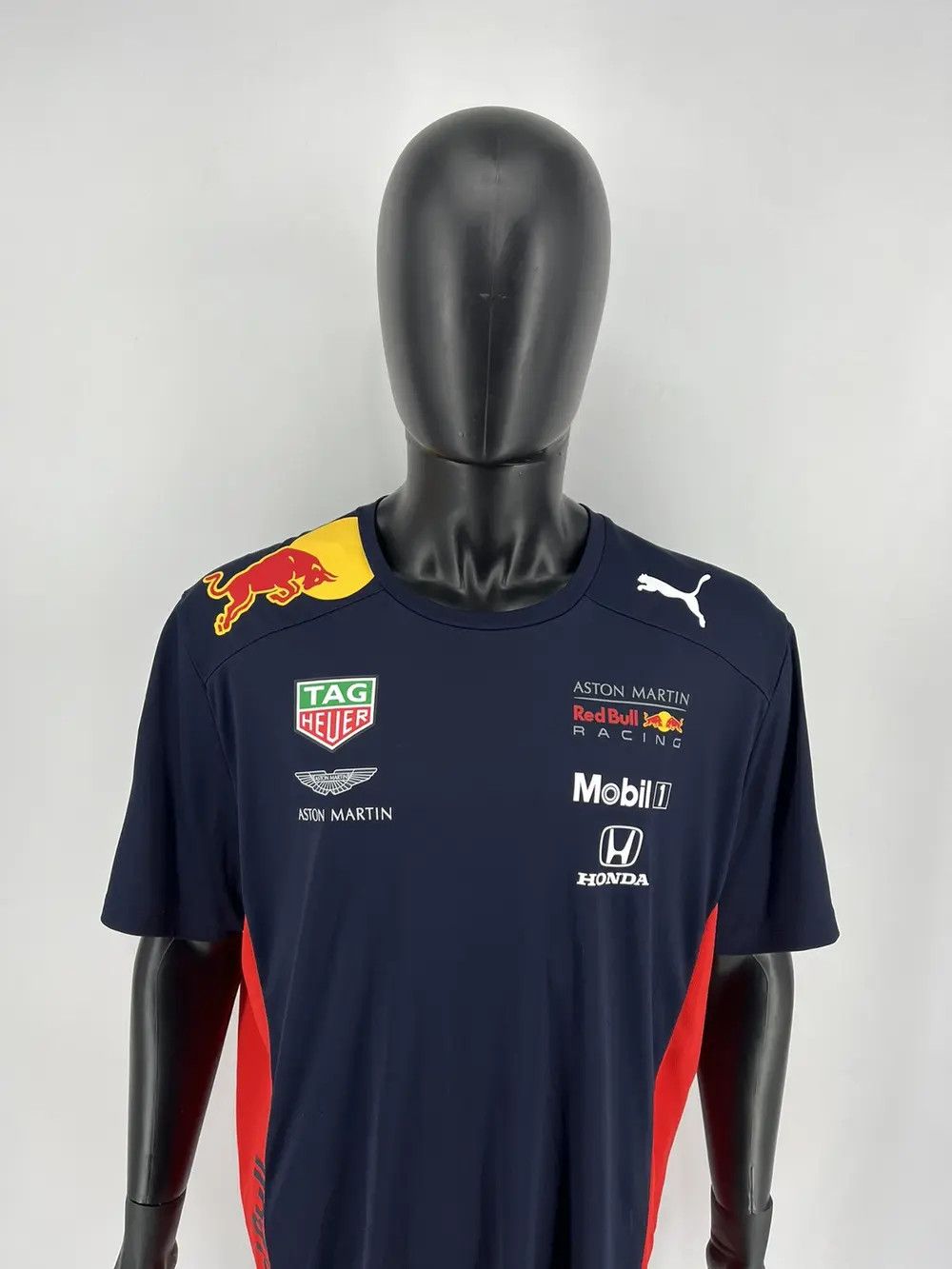 Formula 1 × Puma × Red Bull Aston Martin Red Bull Racing Team Puma F-1 Tee y2k Size US XXL / EU 58 / 5 - 5 Thumbnail