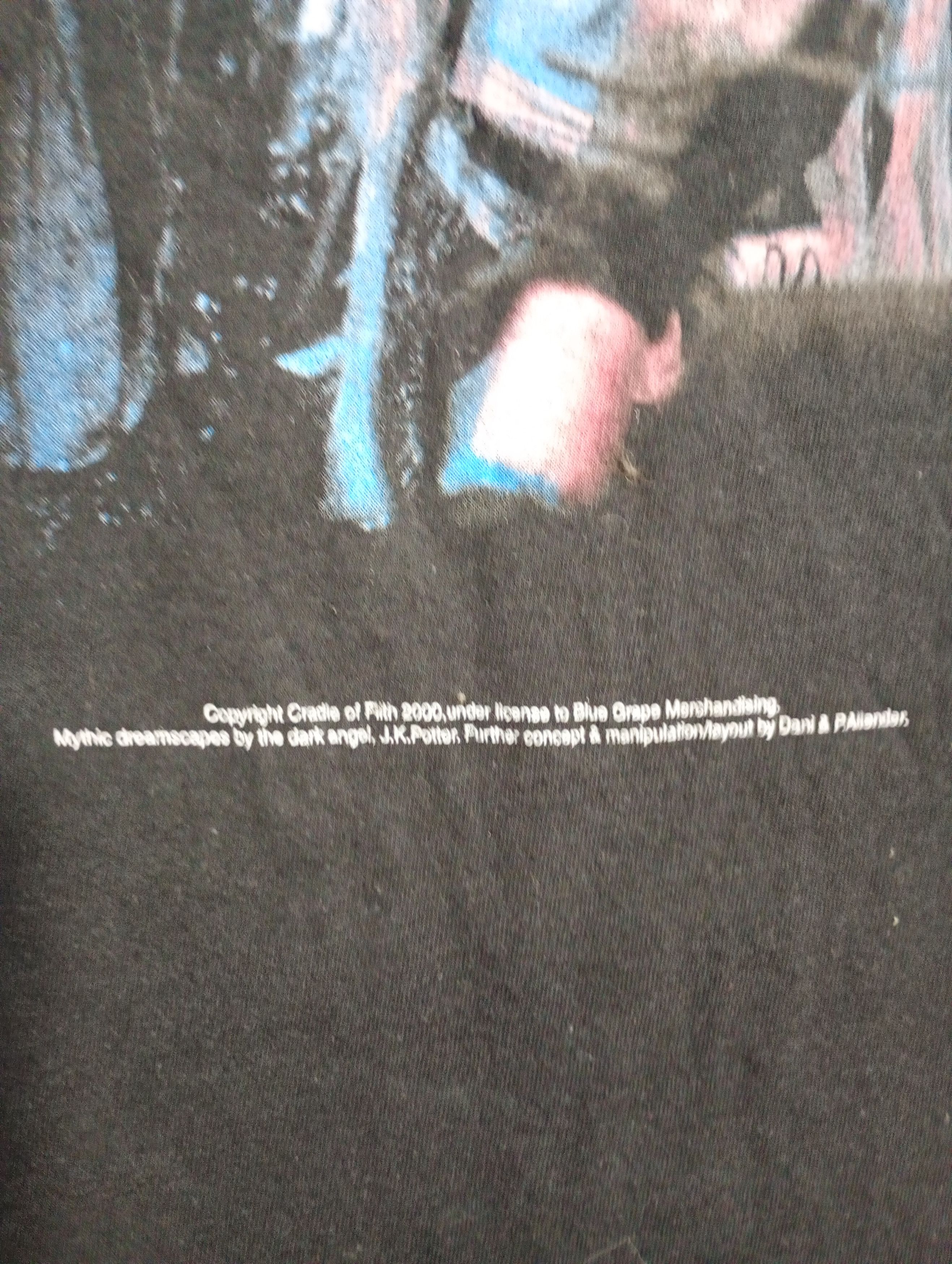 Band Tees Cradle of Filth Turn Up The Horror T-Shirt 2000 Size US XL / EU 56 / 4 - 13 Thumbnail