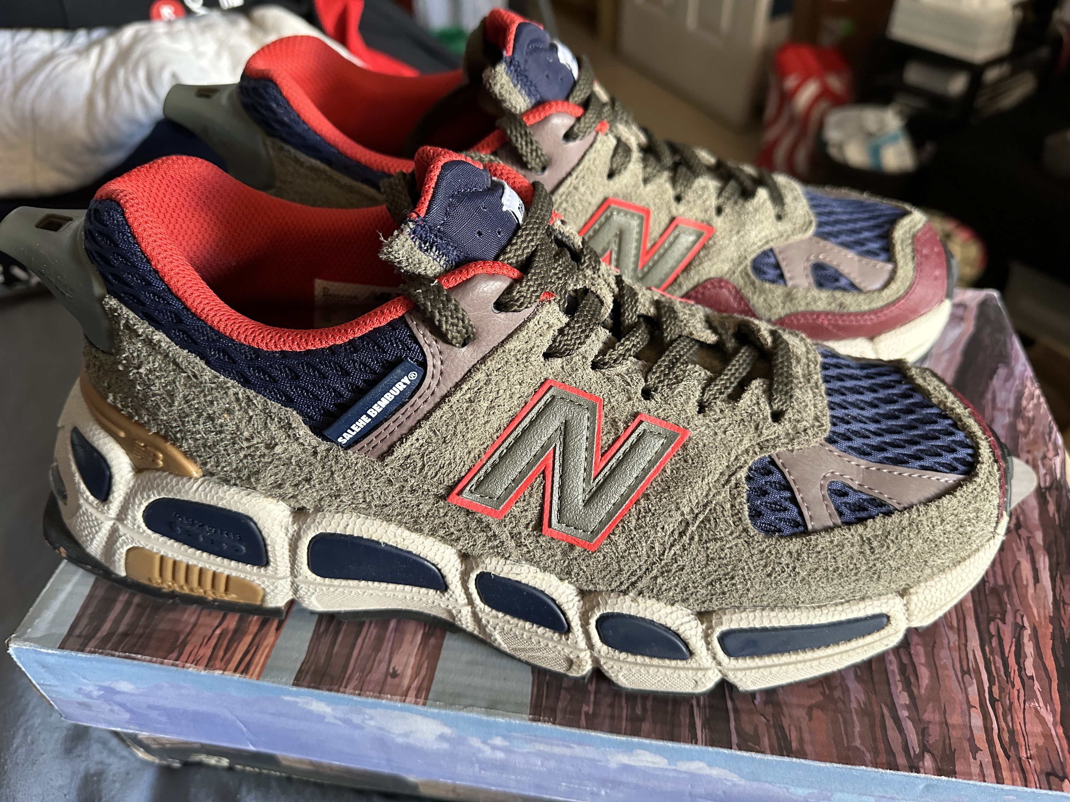 New Balance × Salehe Bembury New Balance 574 YURT size 11M Size US 11 / EU 44 - 5 Thumbnail