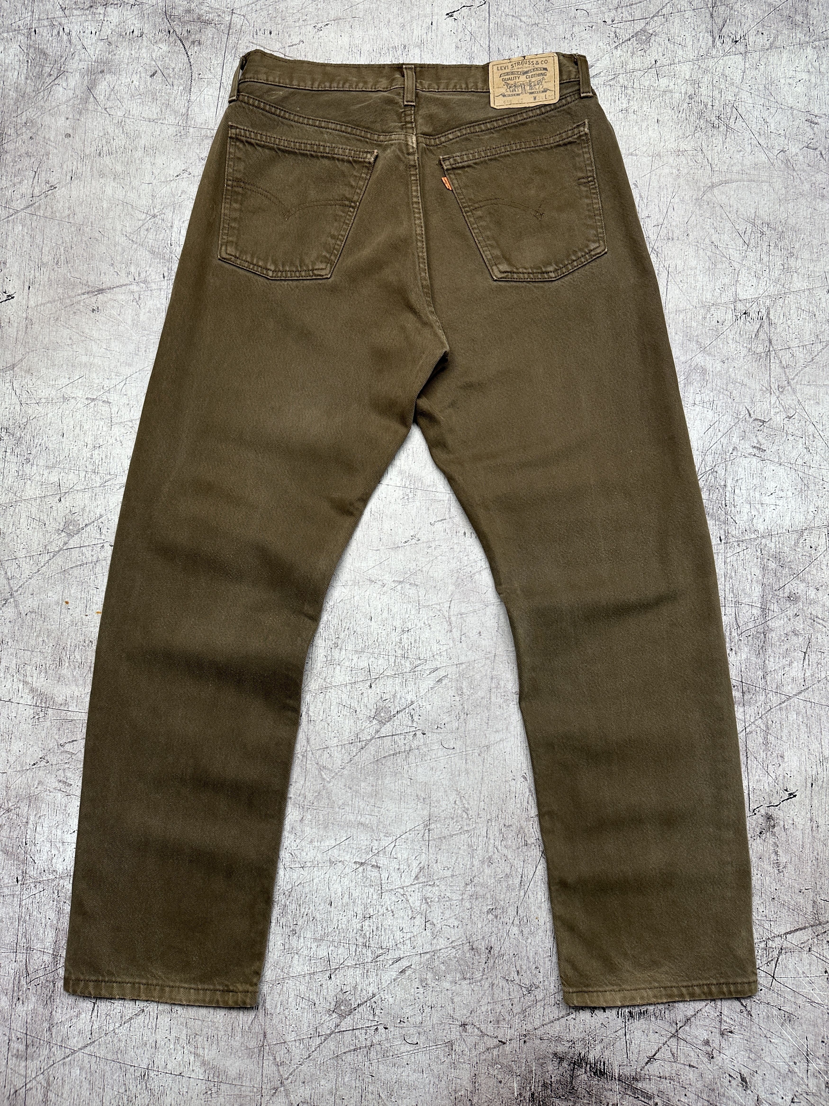 Levi's Levi's 618 Vintage Mens Denim Pants Orange Tab Jeans Size US 34 / EU 50 - 1 Thumbnail
