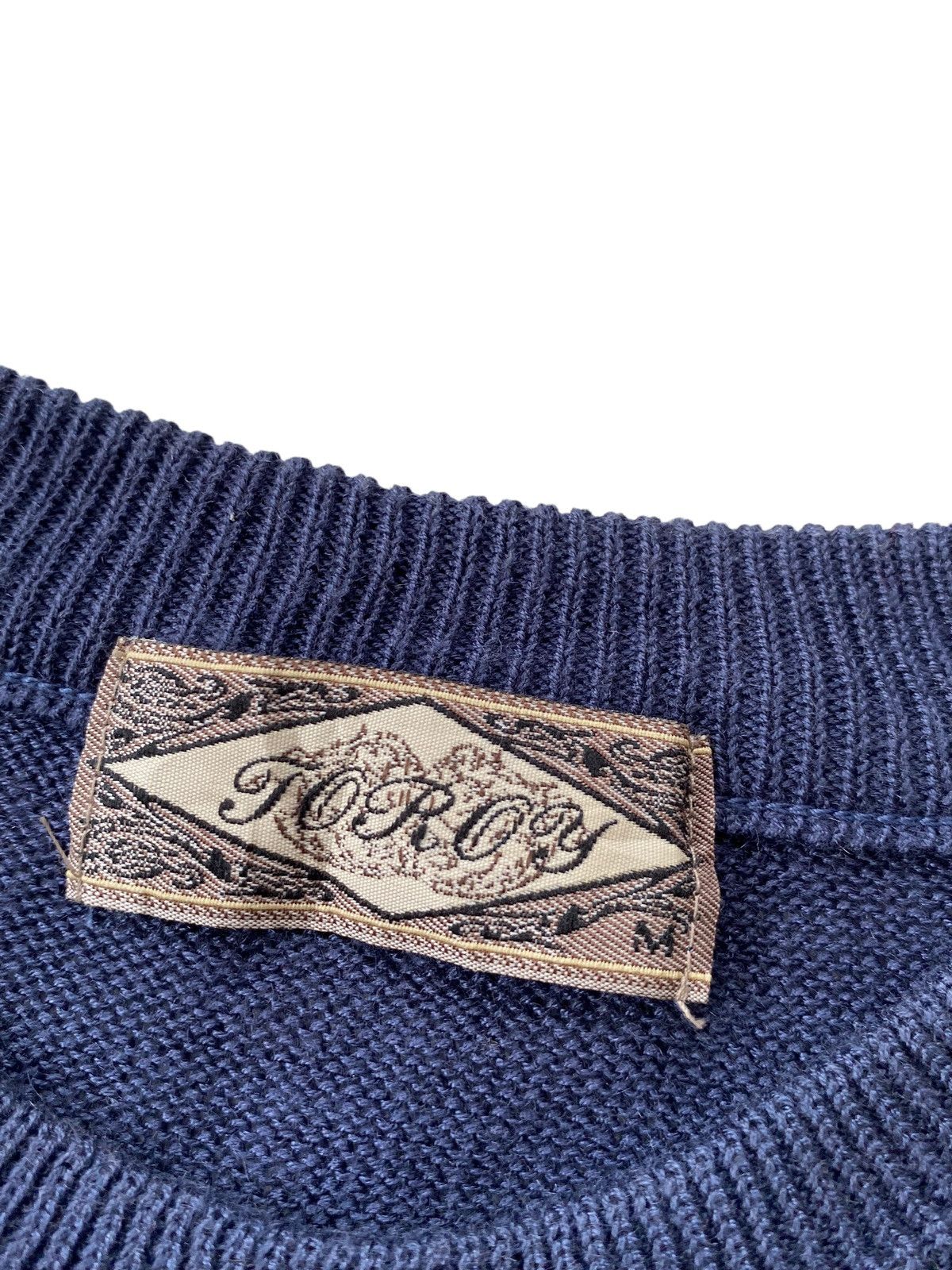 Japanese Brand × Vintage Vtg 90s Toroy Knitwear Size US M / EU 48-50 / 2 - 7 Thumbnail