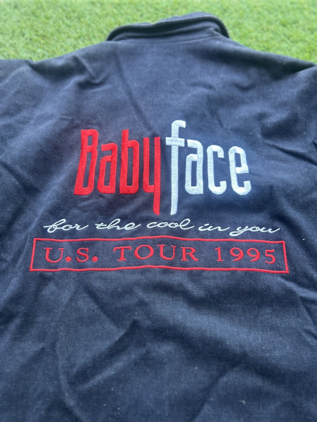 Rap Tees Vintage 1995 Babyface “For the Cool in You” U.S. Tour Jacket Size US M / EU 48-50 / 2 - 6 Thumbnail