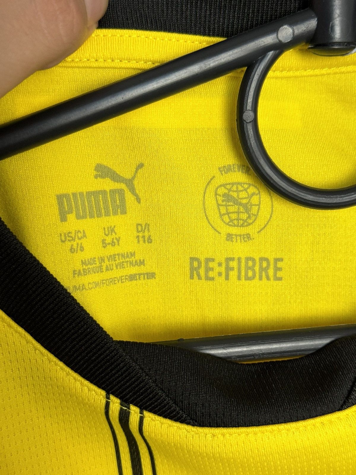Puma KIDS New Borussia Dortmund 24/25 Home Football Jersey Size US XS / EU 42 / 0 - 6 Thumbnail