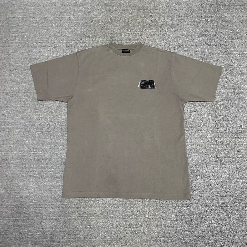 Balenciaga Balenciaga Obstructed Coke Wave Short Sleeve Size US XS / EU 42 / 0 - 3 Thumbnail