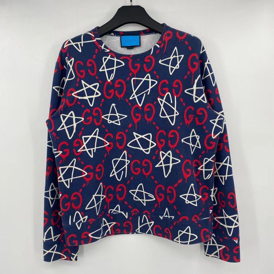 Gucci Gucci five-pointed star sweatshirt Size US XXL / EU 58 / 5 - 1 Thumbnail