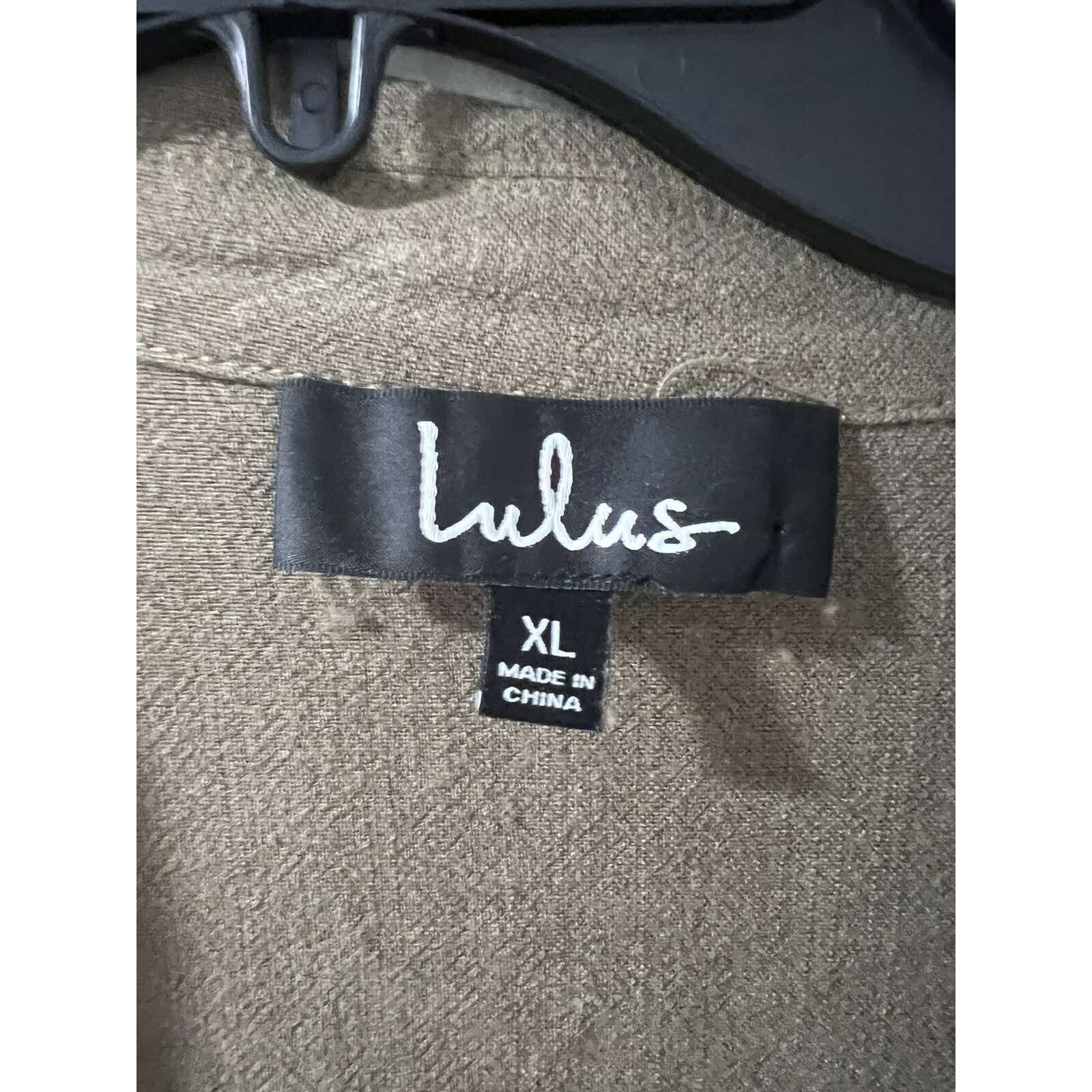 & Other Stories Lulus Women Jacket Size XL Linen Cotton A001620 Size XL / US 12-14 / IT 48-50 - 8 Thumbnail