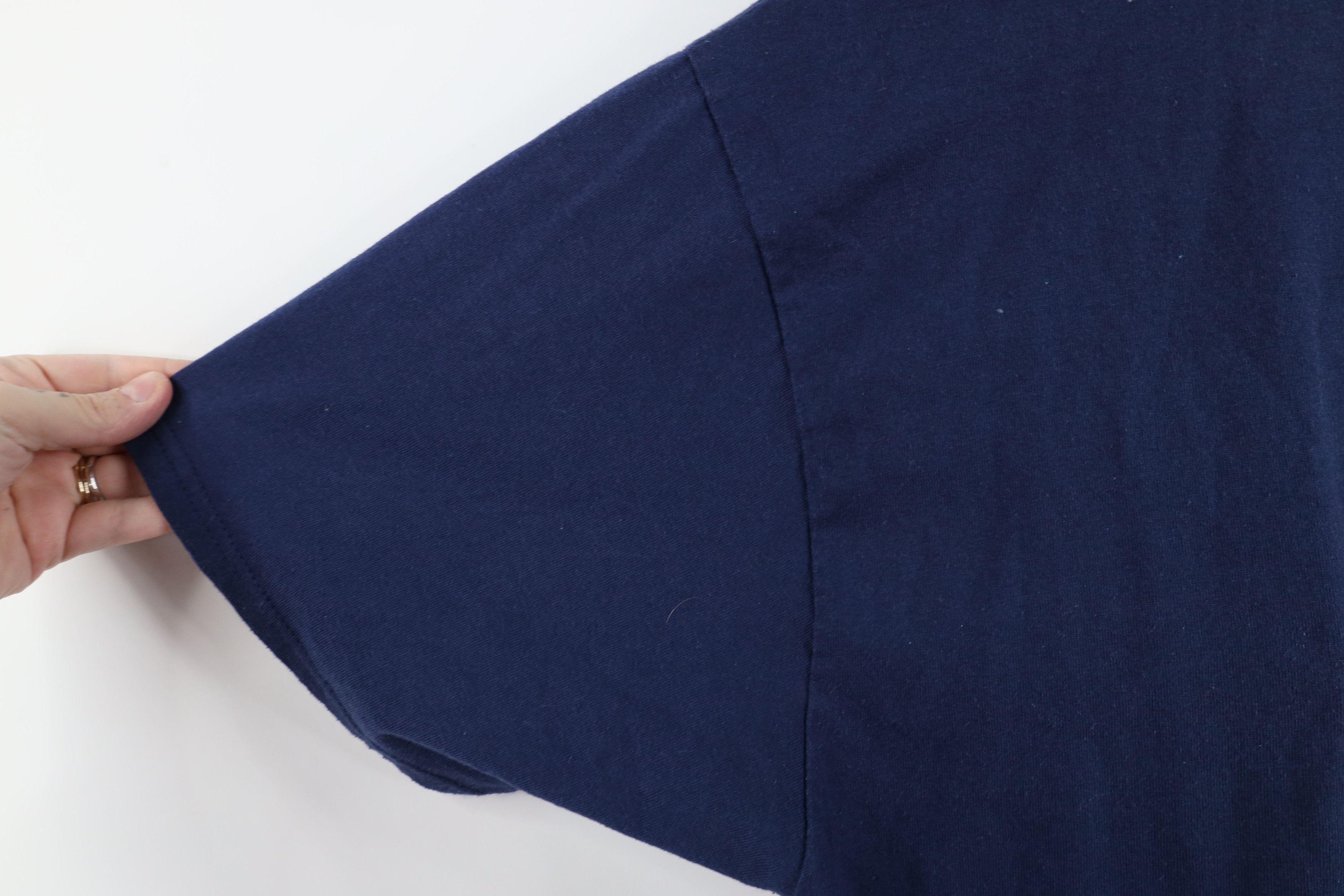 Vintage Vintage 90s Country Primitive Orchard T-Shirt Navy Blue Size XL / US 12-14 / IT 48-50 - 7 Thumbnail