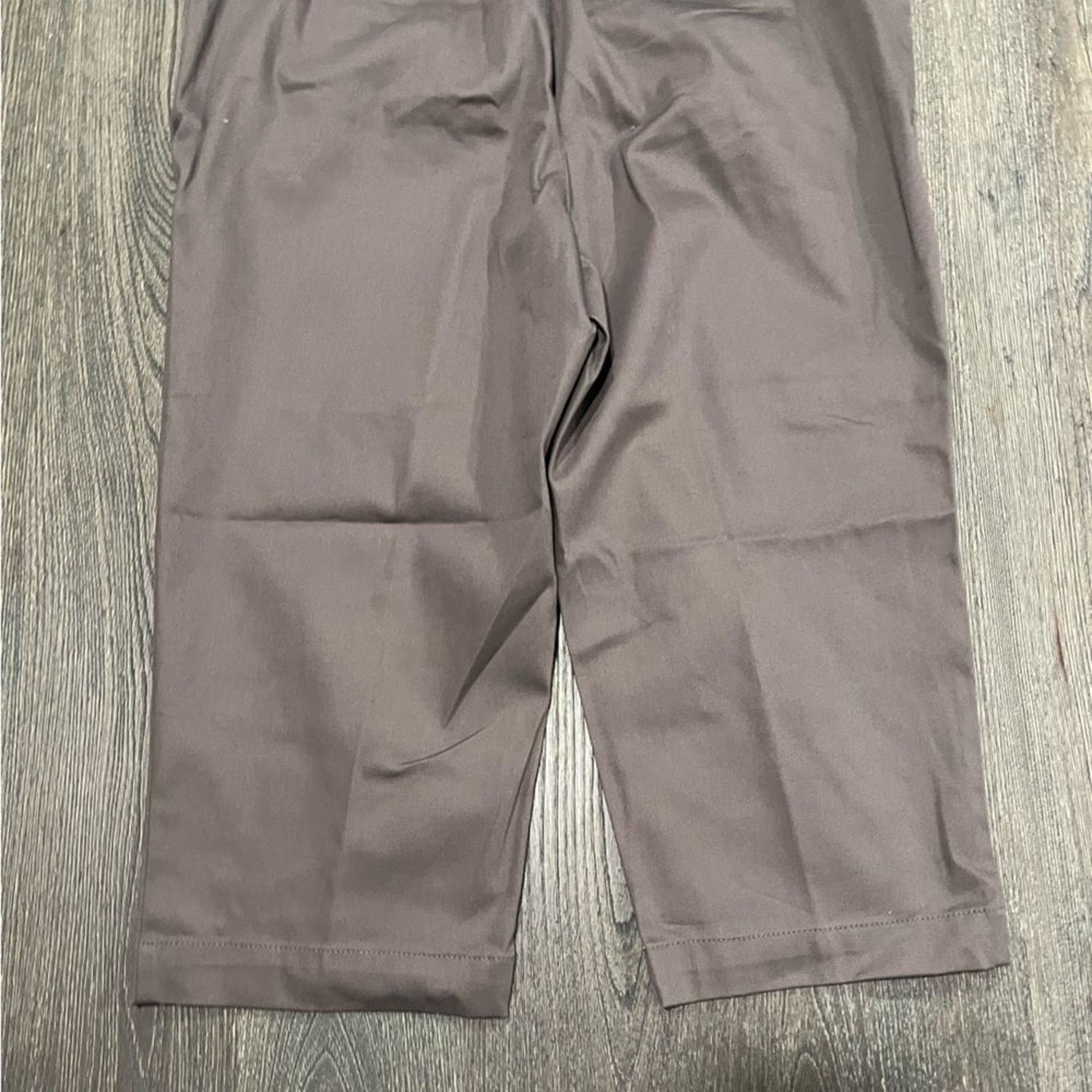 Vintage NWT St. John's Bay Capri Pants Wide Leg Flat Front Size 14 Size 36" / US 14 / IT 50 - 9 Thumbnail
