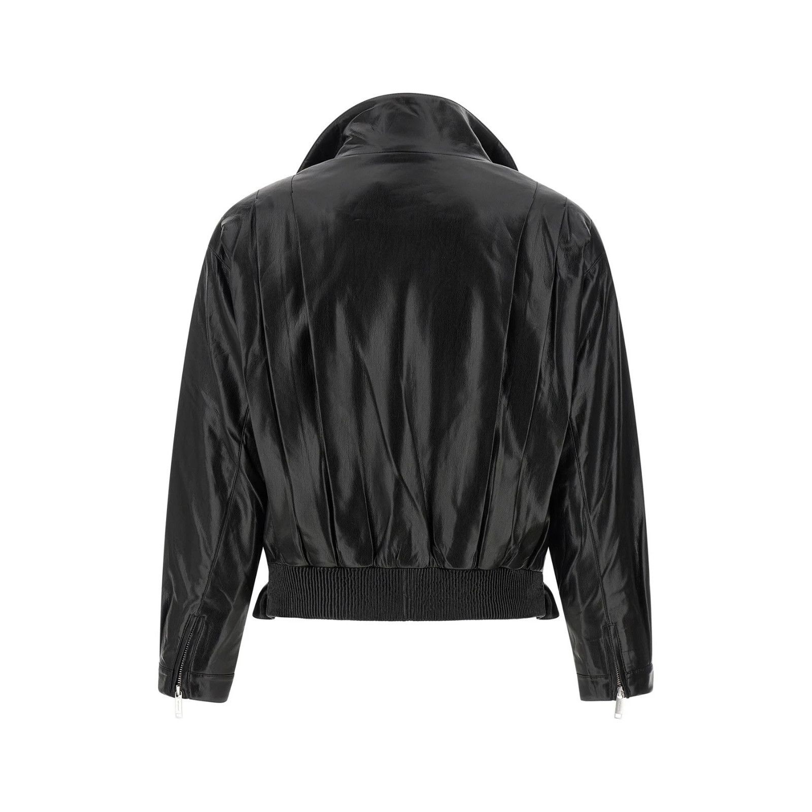 Other Self Portrait Black Leather Biker Jacket New & Authentic (Wo Size S / US 4 / IT 40 - 2 Thumbnail