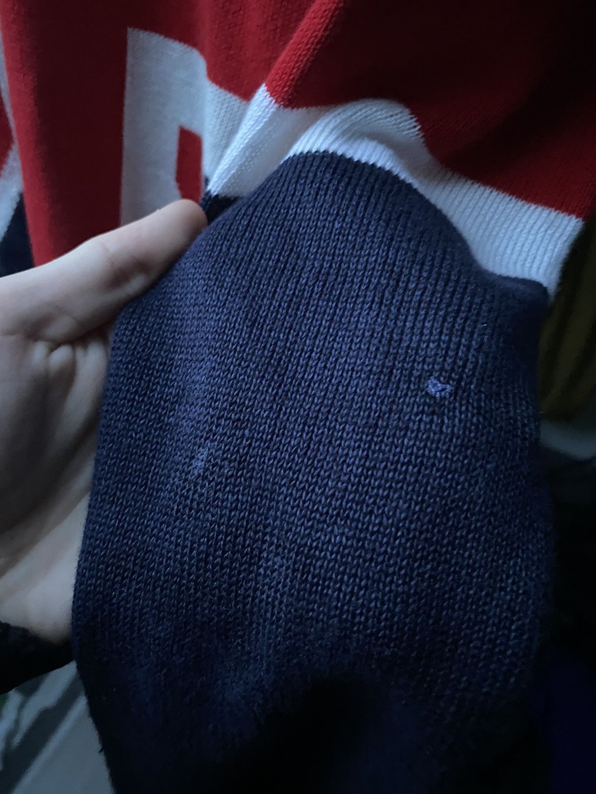 Balmain ss16 runway balmain union jack distressed sweater Size US M / EU 48-50 / 2 - 6 Thumbnail