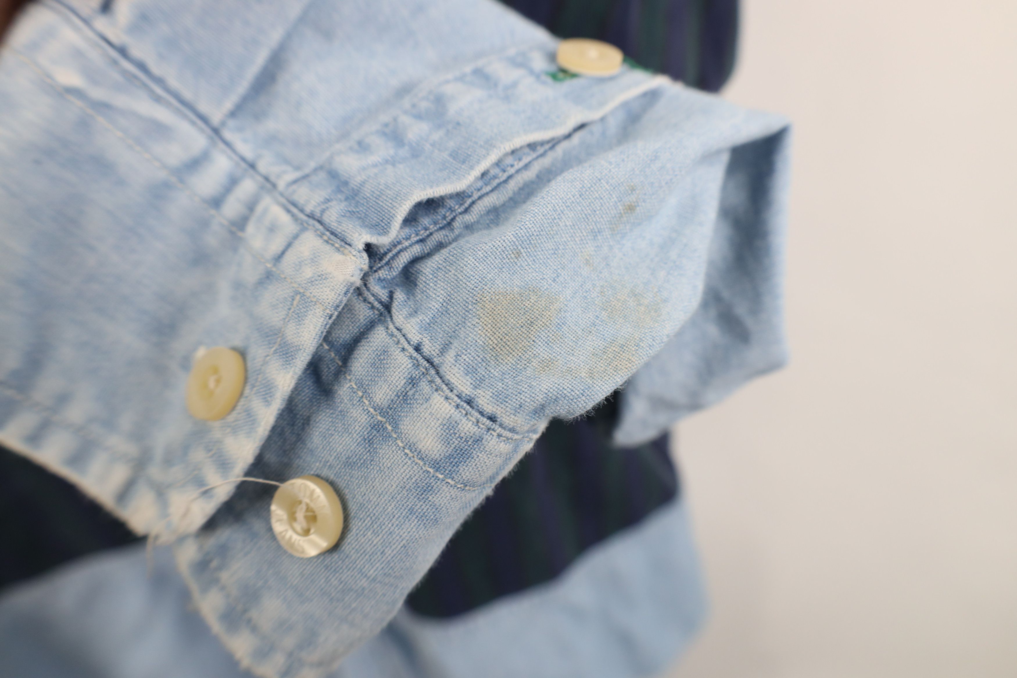 Tommy Hilfiger Vintage 90s Tommy Hilfiger Spell Out Baggy Button Down Shirt Size US M / EU 48-50 / 2 - 8 Thumbnail