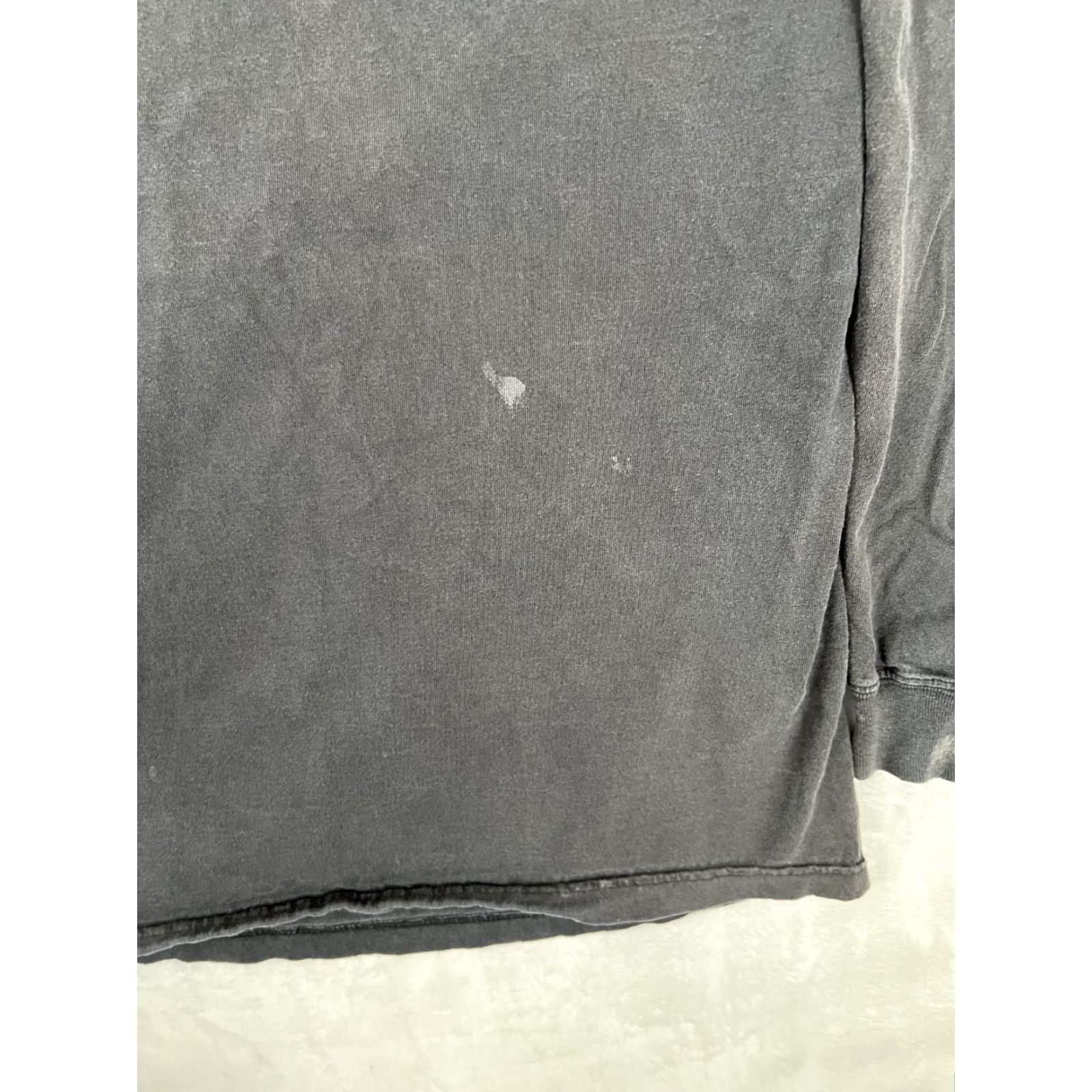 Carhartt Carhartt Mens Long Sleeve Henley XL Black Sun Faded Grunge Thrash Size US XL / EU 56 / 4 - 6 Thumbnail