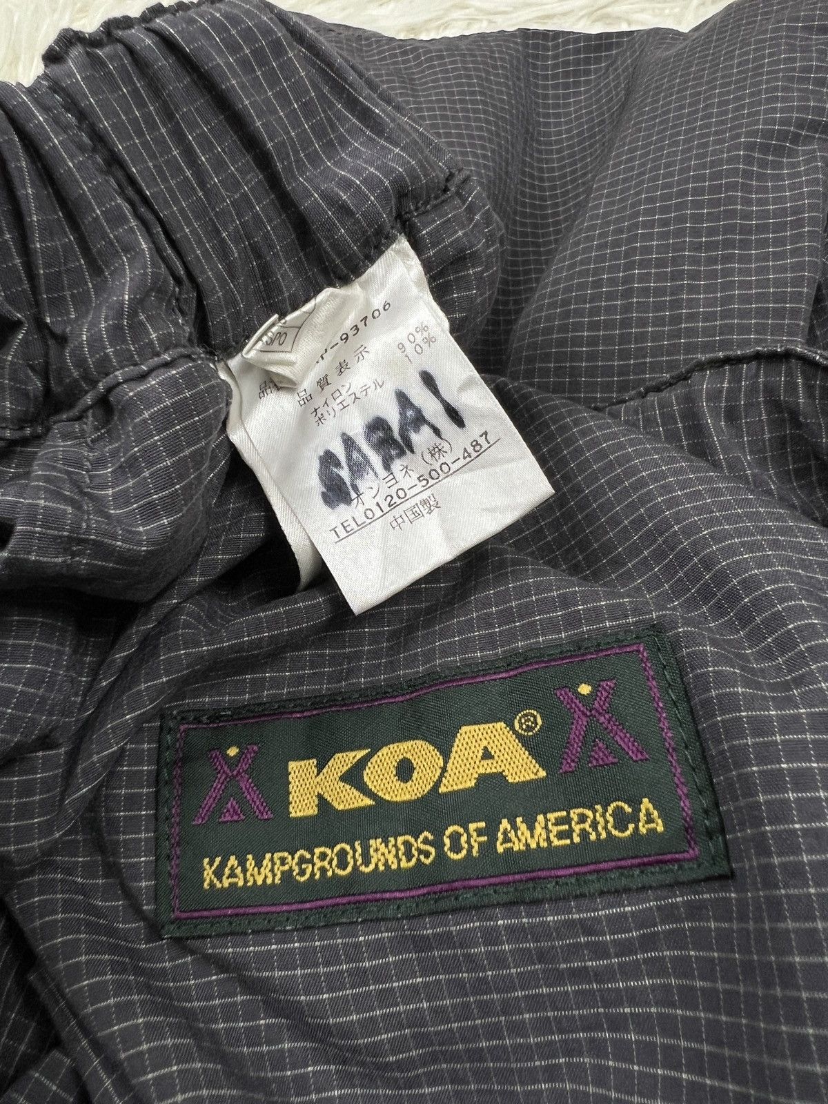 Japanese Brand Koa Outdoor Cargo Short Pants Size US 33 - 6 Thumbnail