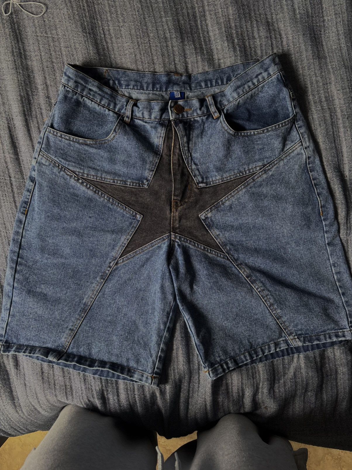 Other Aelfric Eden Star Patchwork Jorts Size US 32 / EU 48 - 1 Thumbnail