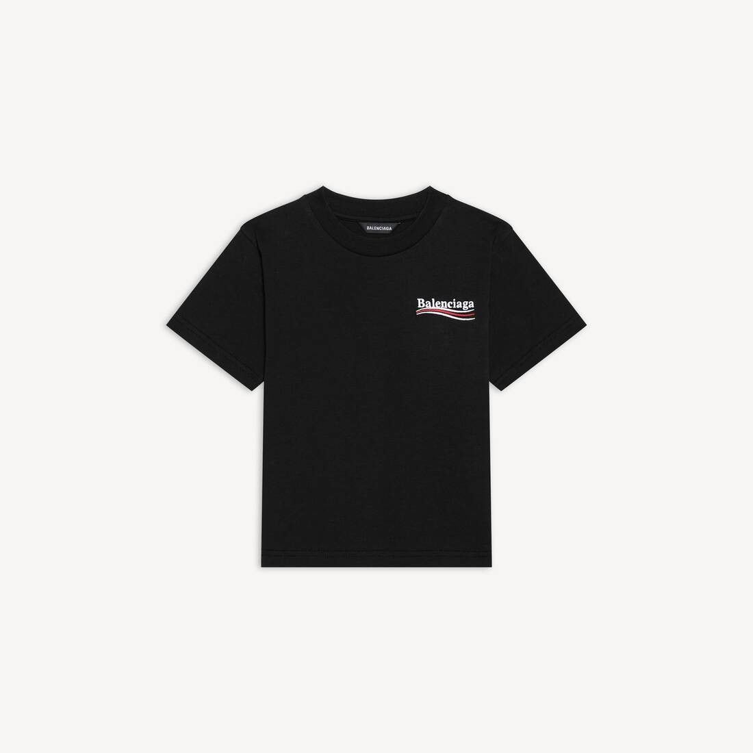 Balenciaga o1la1rc1a0226 Size:KIDS 2 / Political Campaign T-Shirt Black Size US XXS / EU 40 - 1 Thumbnail