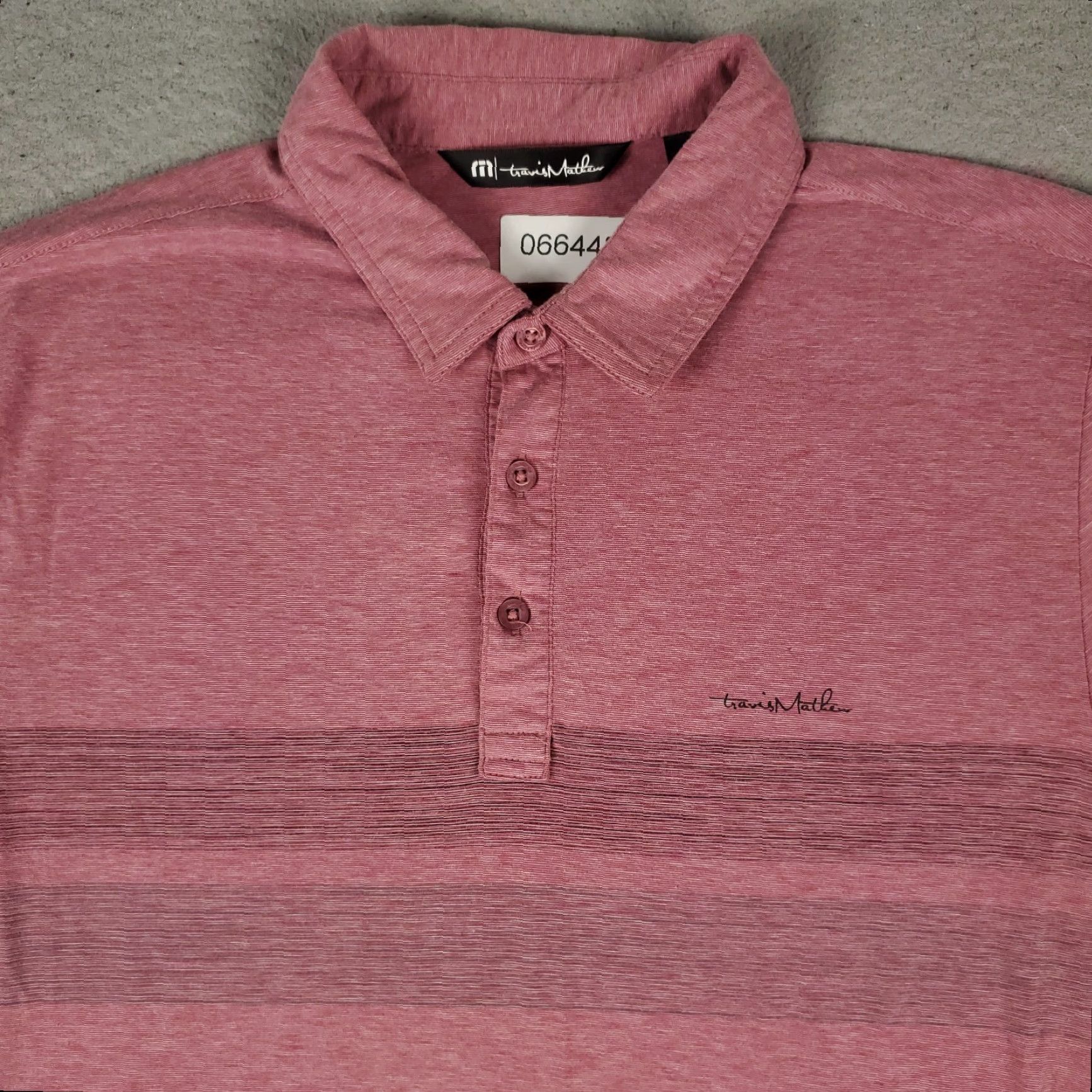 TravisMathew Travis Mathew Polo Shirt Mens Size Medium Red Golf Short Sleeve Size US M / EU 48-50 / 2 - 2 Thumbnail