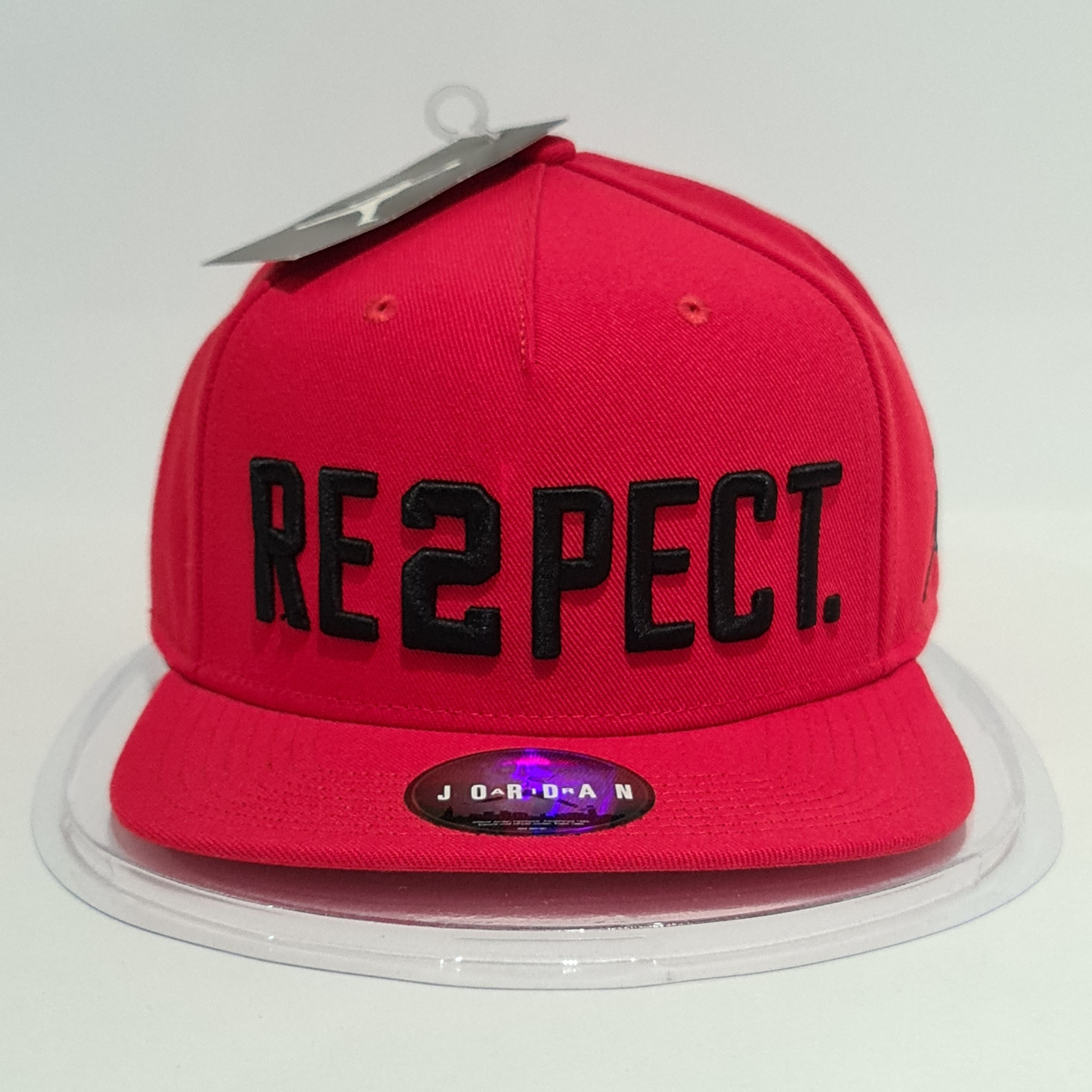 Jordan Brand Jordan Cap Snapback 'RE2PECT' Red Size ONE SIZE - 2 Thumbnail