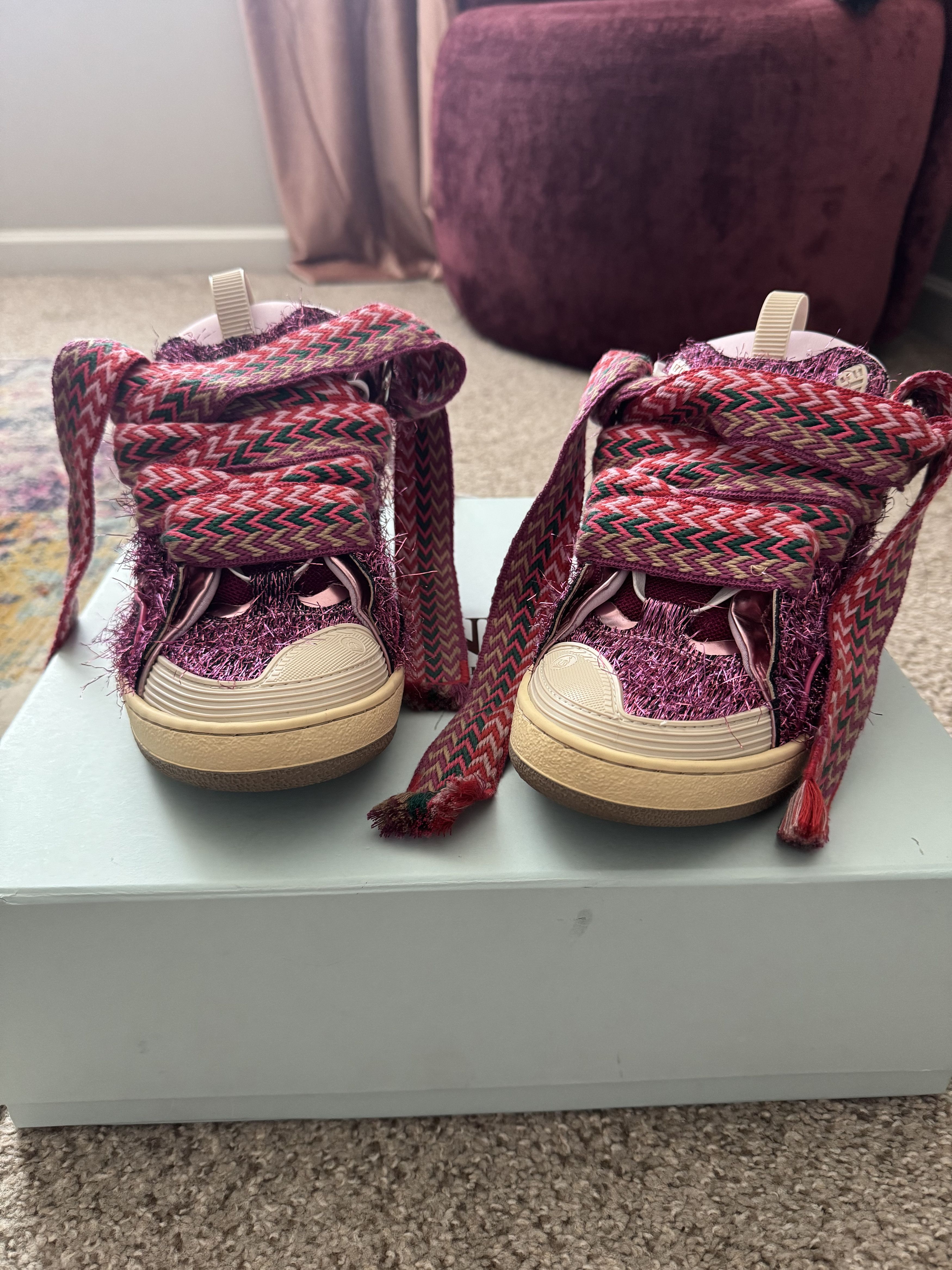 Lanvin Lanvin Curb Sneakers Size US 8.5 / IT 38.5 - 2 Thumbnail