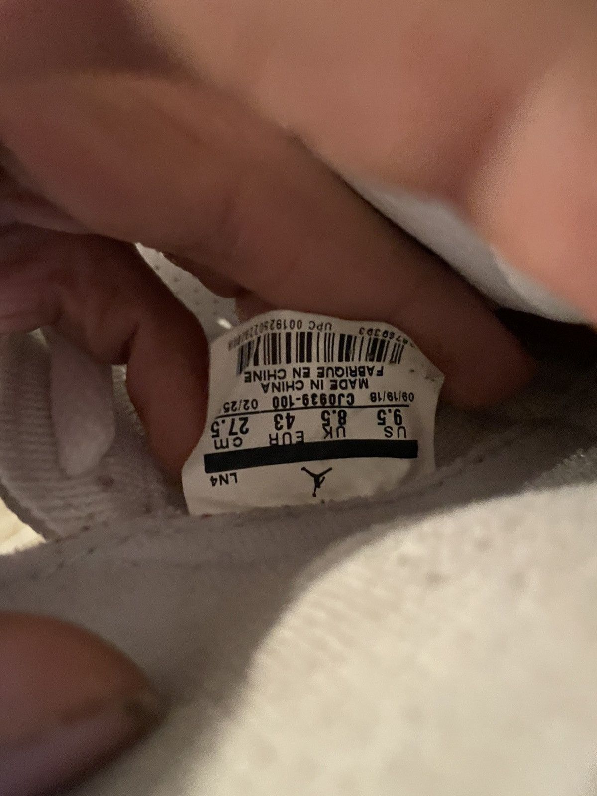 Jordan Brand Jordan 3 Tinker Size US 9.5 / EU 42-43 - 10 Thumbnail