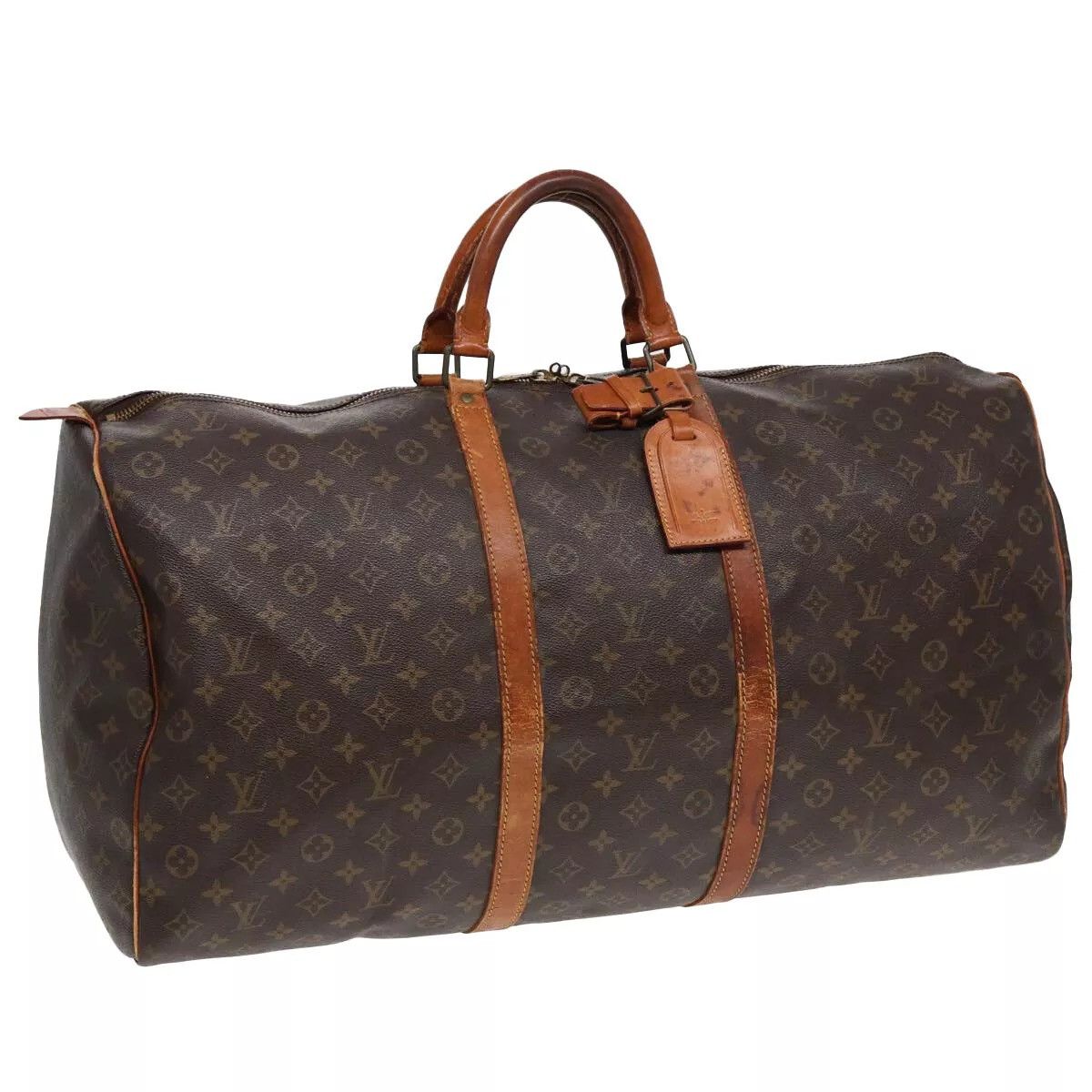 Louis Vuitton LOUIS VUITTON Monogram Keepall 60 Boston Bag Size ONE SIZE - 2 Thumbnail