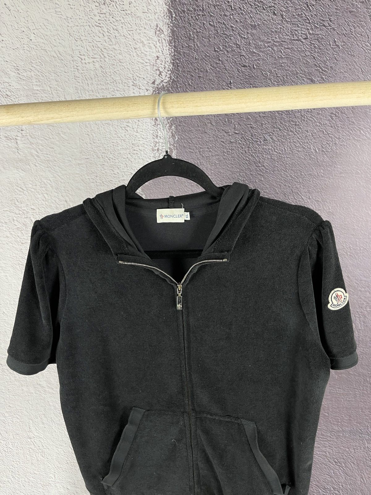 Moncler Moncler vintage towel style hooded full zip tee shirt Size XL / US 12-14 / IT 48-50 - 7 Thumbnail