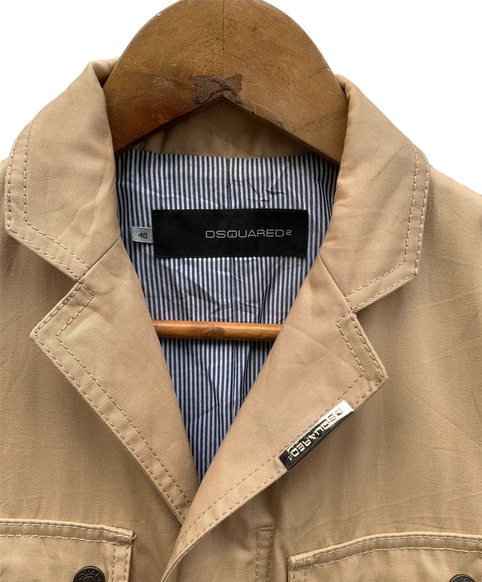 Dsquared2 Veste Dsquared2 Camel Taille 52 It en Coton Jacket Size US S / EU 44-46 / 1 - 7 Thumbnail