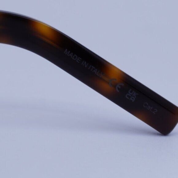 Saint Laurent Paris Saint Laurent SL534 SUNRISE 012 Sunglasses Havana Rectangle Size ONE SIZE - 9 Thumbnail