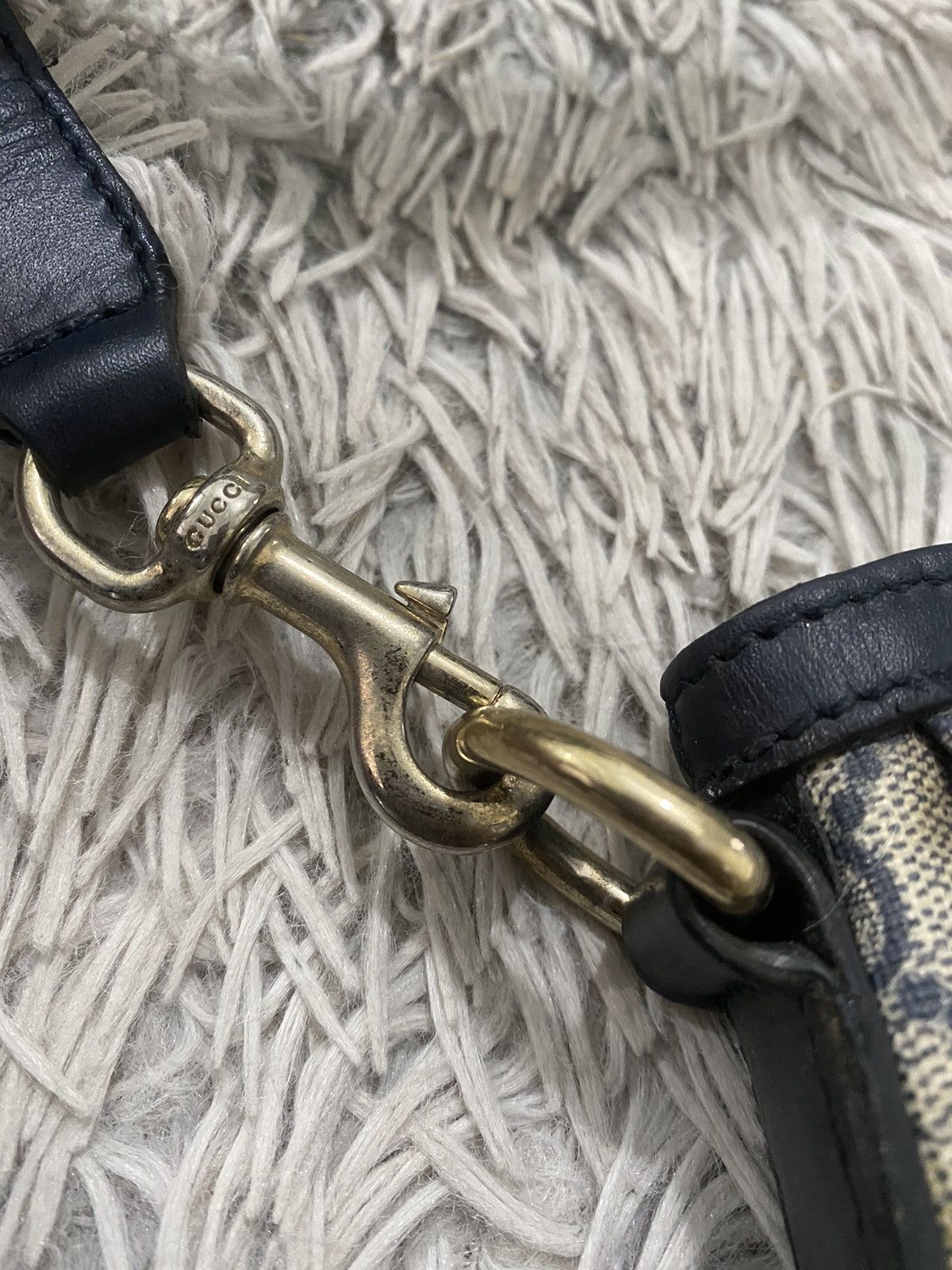 Gucci Gucci GG Supreme Navy Blue Size ONE SIZE - 7 Thumbnail
