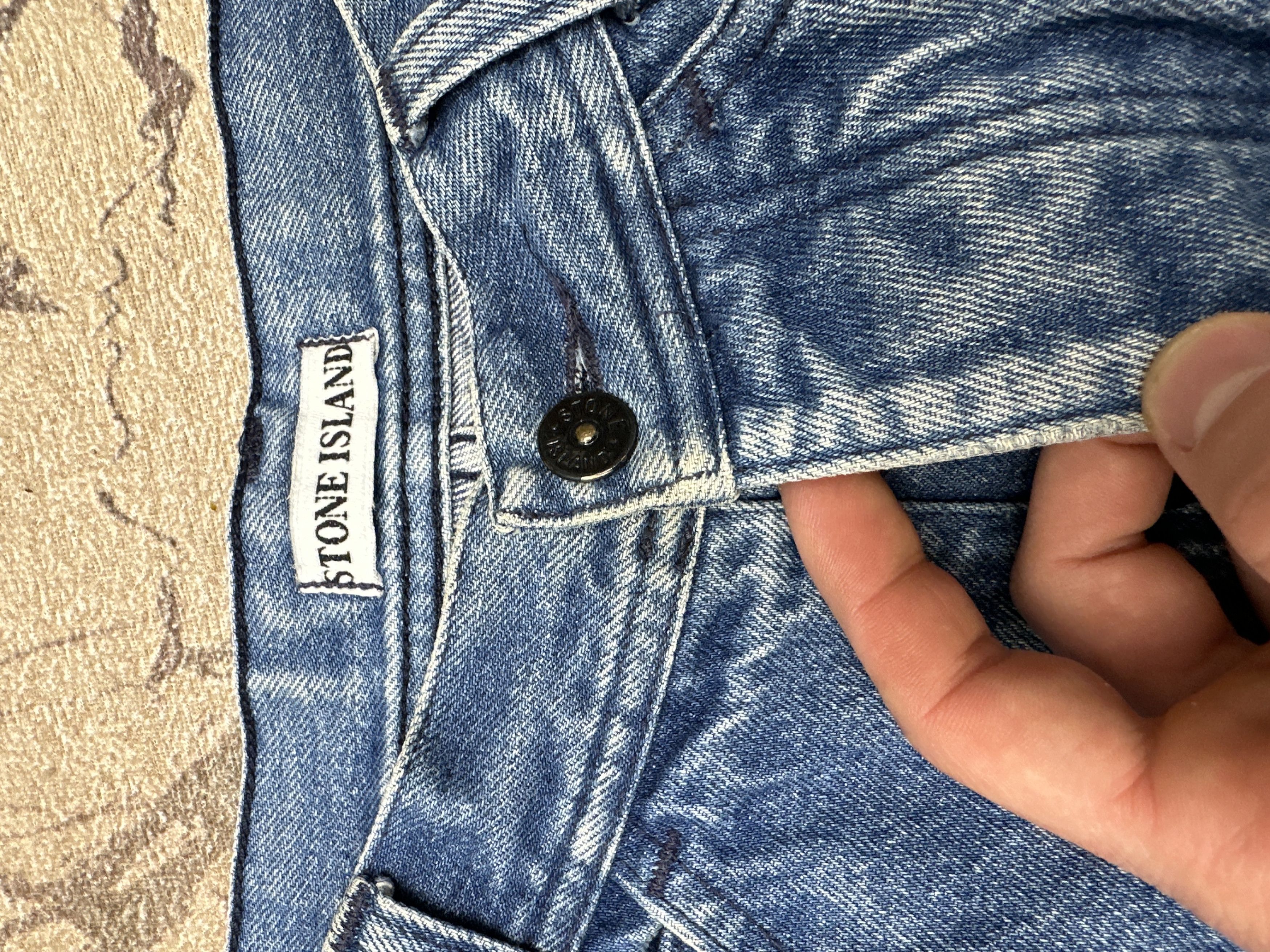 Stone Island Rare Stone Island 1985 Jeans Pants Trousers Size 42 26 Size US 26 / EU 42 - 20 Thumbnail