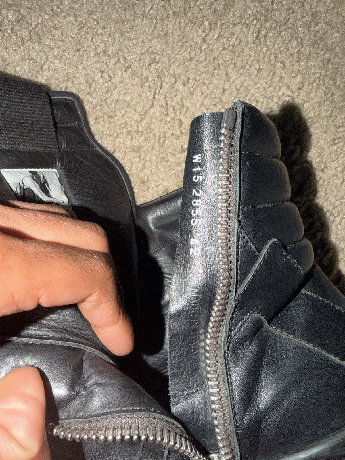 Rick Owens Rick Owens black Geobasket Size US 9.5 / EU 42-43 - 7 Thumbnail