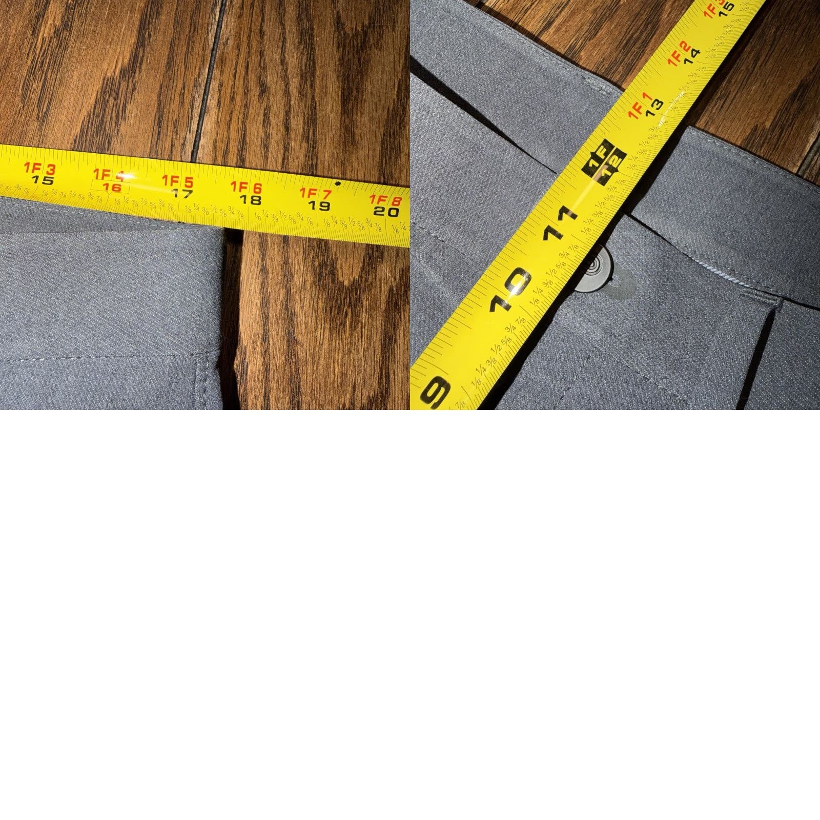 Vintage Public Rec Workday Pants Mens Regular 33x32 Gray Stretch Zip Pocket Chino 5-Pocket Size US 33 - 10 Thumbnail