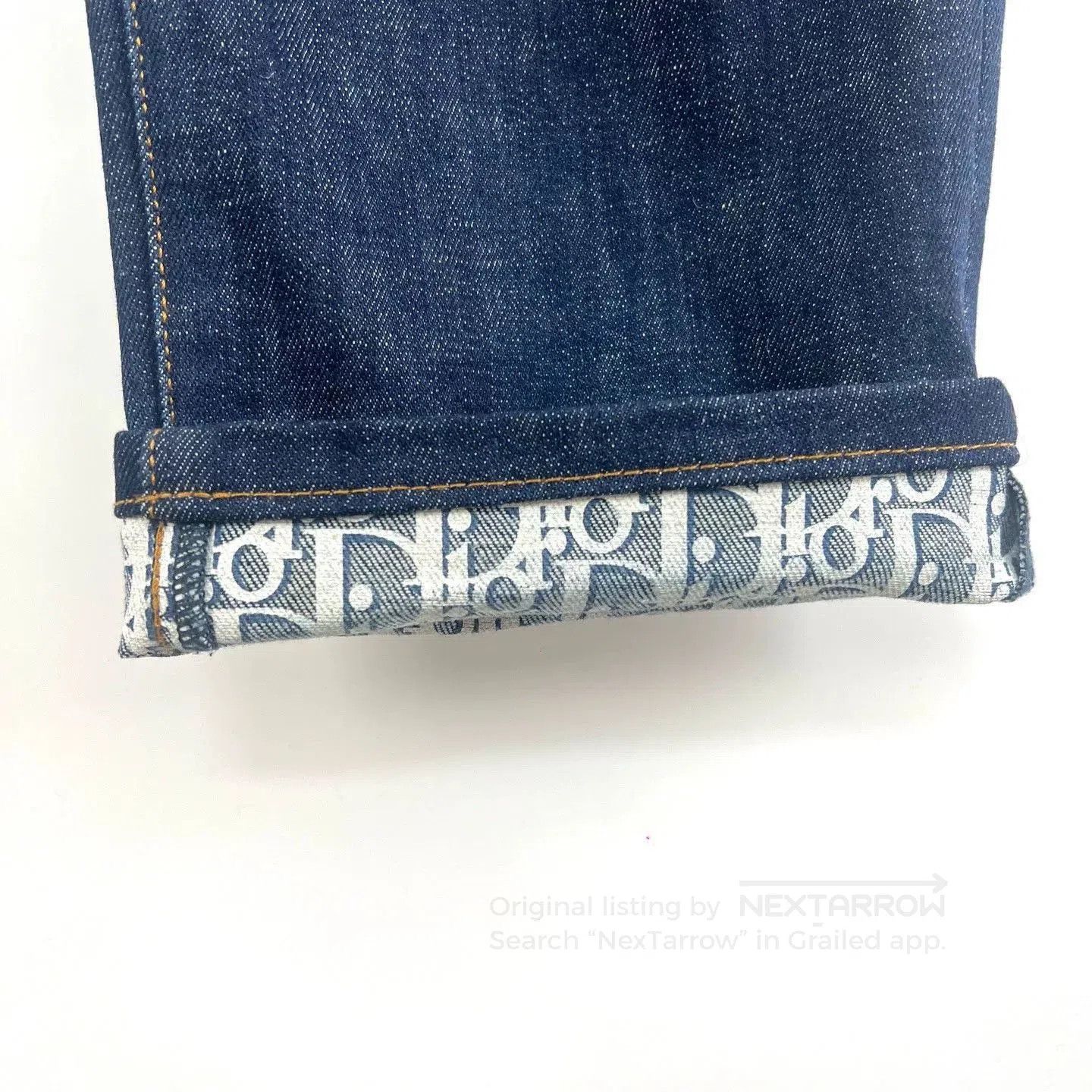 Dior Dior Men's Straight Slim Logo Jeans. Size US 34 / EU 50 - 6 Thumbnail