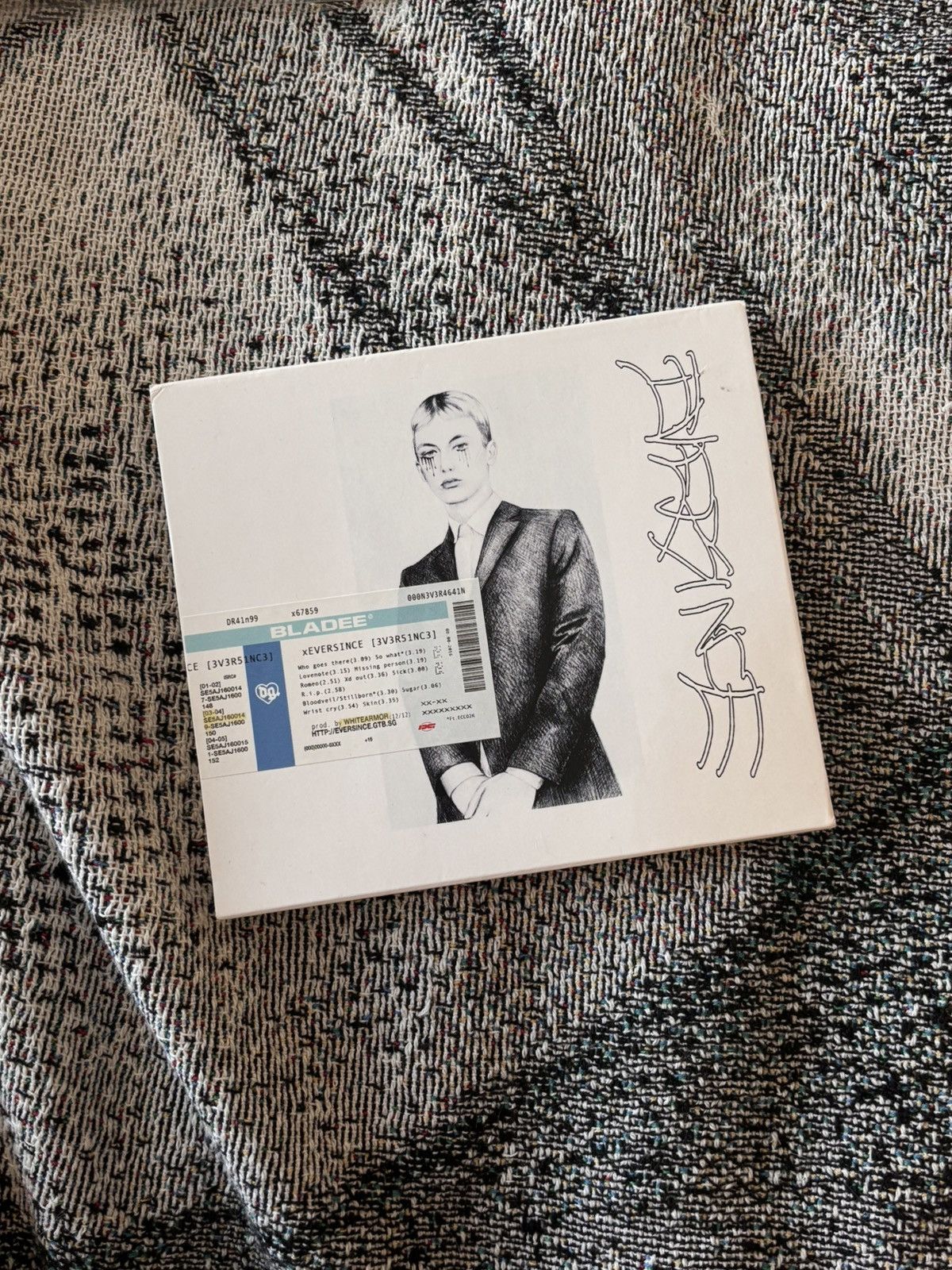 Drain Gang Bladee and Thaiboy signed Eversince CD Size ONE SIZE - 2 Thumbnail