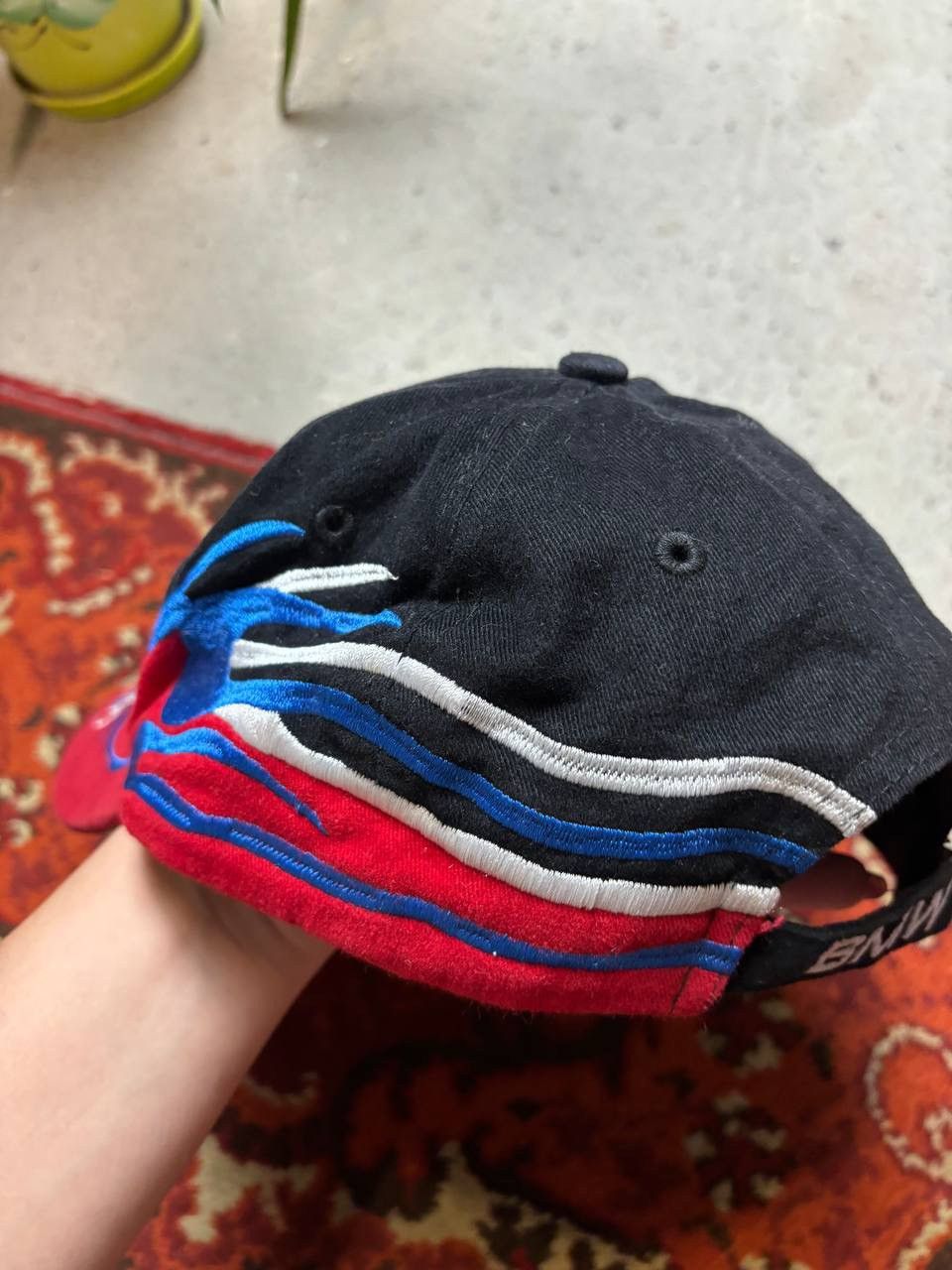 BMW × Vintage Vintage Y2K BMW Racing Embroidered Logo Cap Size ONE SIZE - 5 Thumbnail