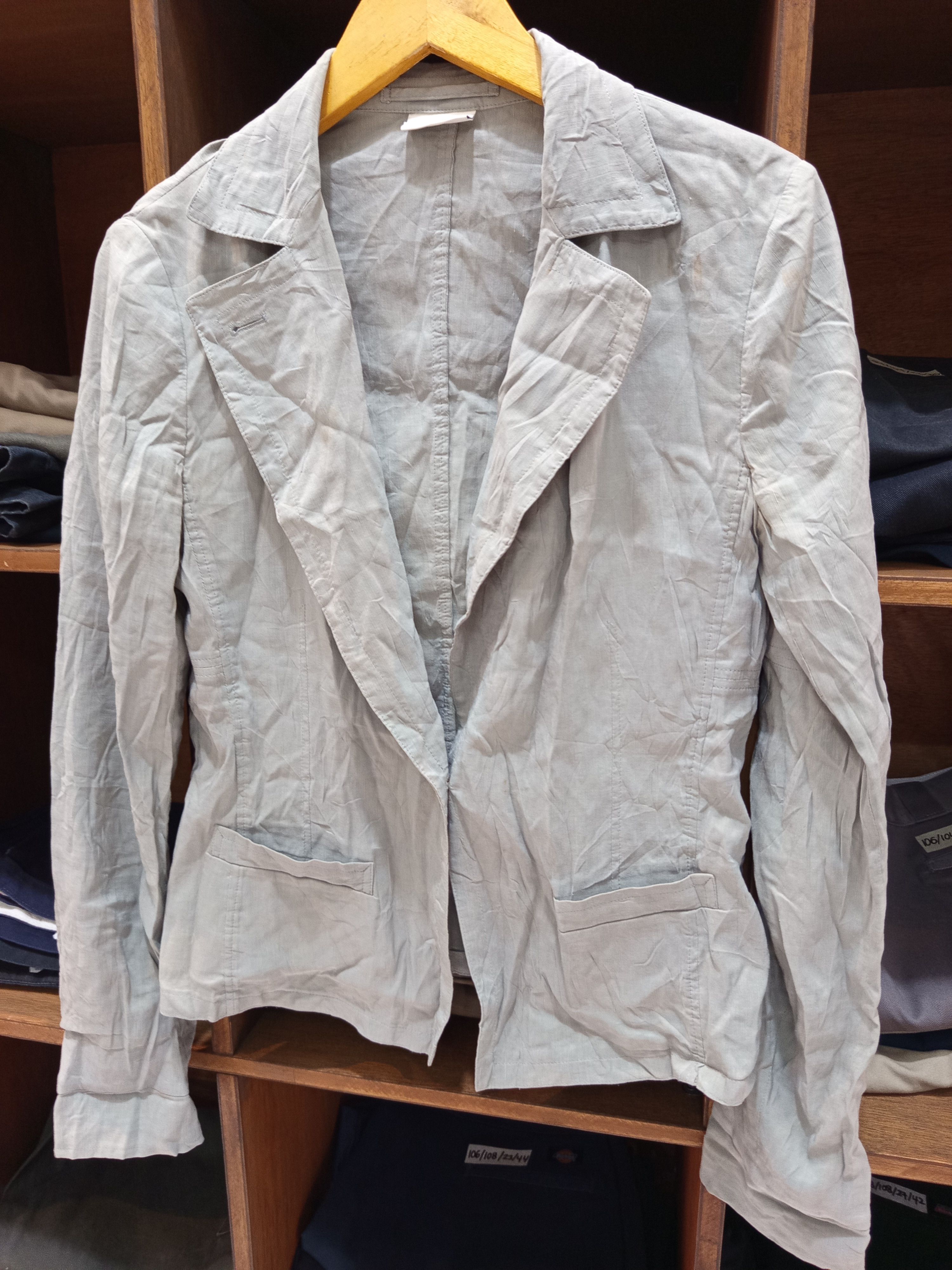 Dries Van Noten Dries Van Noten Linen Silk Blazer Size S / US 4 / IT 40 - 2 Thumbnail