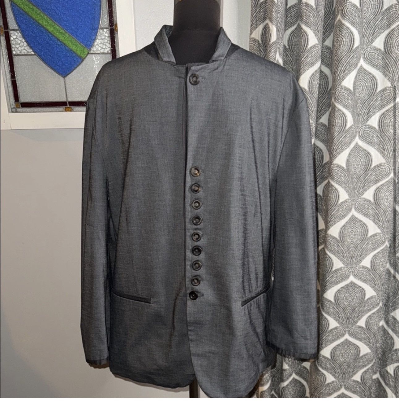 John Varvatos John Varvatos Linen/.Cotton Woodward Jacket 44R Size 44R - 3 Thumbnail