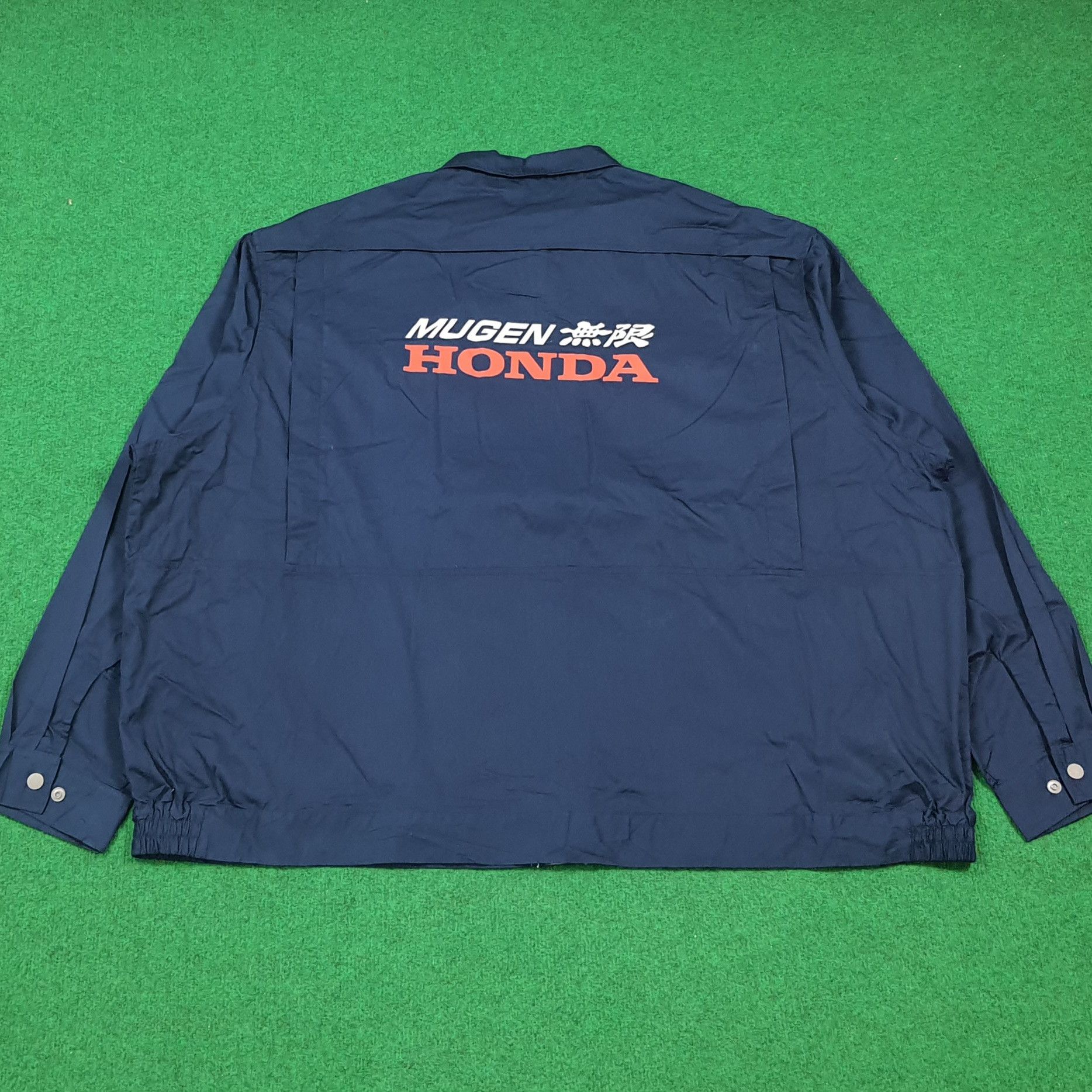 Japanese Brand Vintage Mugen HONDA Motorsports Custom Logo Jacket C287N19 Size US XXL / EU 58 / 5 - 1 Thumbnail