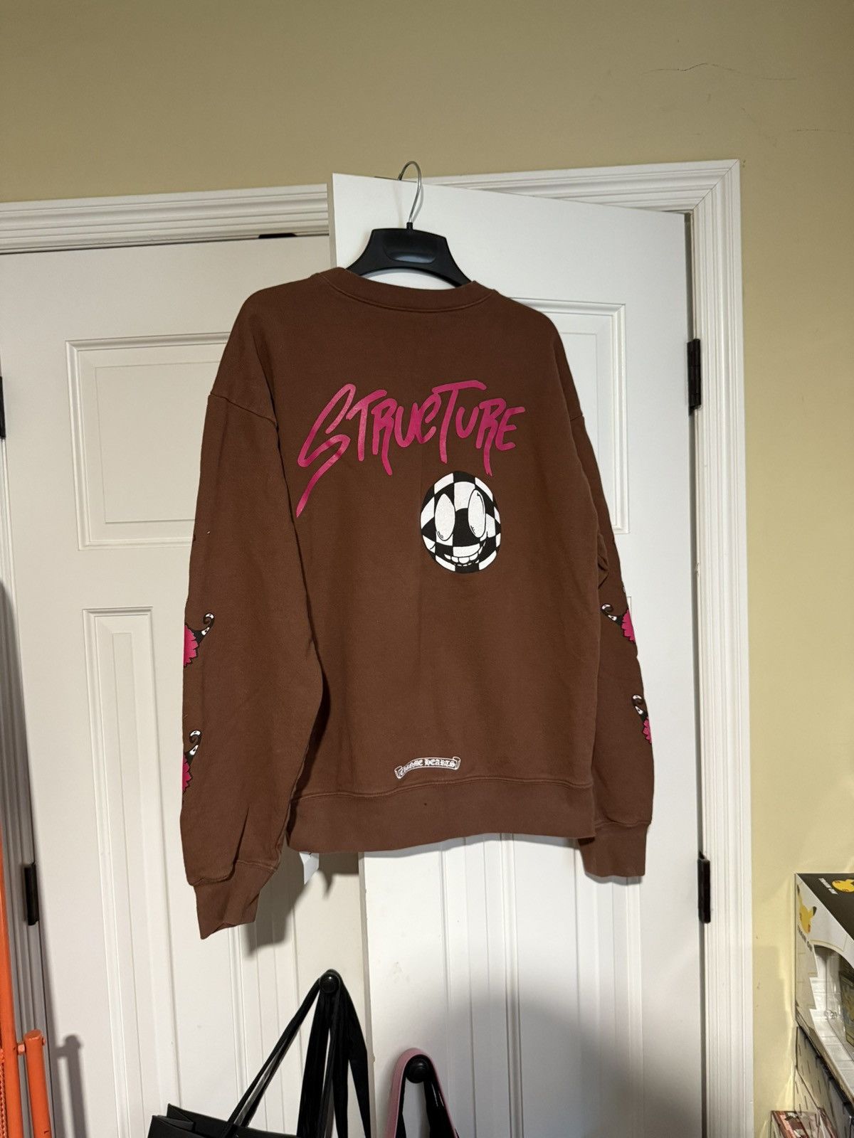 Chrome Hearts Chrome Hearts Brown Matty Boy “Structure” Crewneck Size US L / EU 52-54 / 3 - 2 Thumbnail