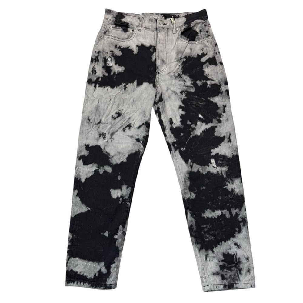 ELAN NWT New Elan Tie Dye High Rise Crop Jeans Size M Size 32" / US 10 / IT 46 - 2 Thumbnail
