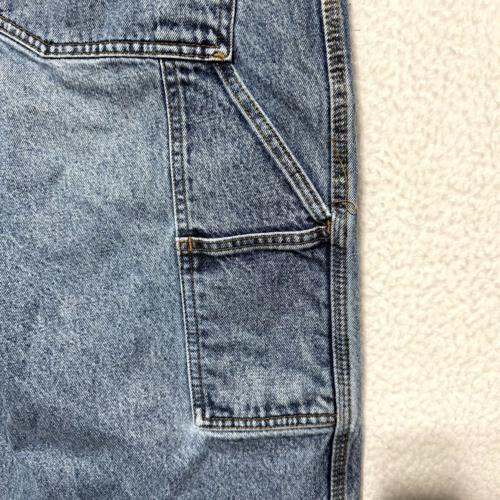 Vintage VINTAGE US POLO ASSN JEANS CO Mens Jeans Baggy Hip Hop Skater Grunge Blue 38x32 Denim Wide-Leg Y2K Mens Size US M / EU 48-50 / 2 - 4 Thumbnail