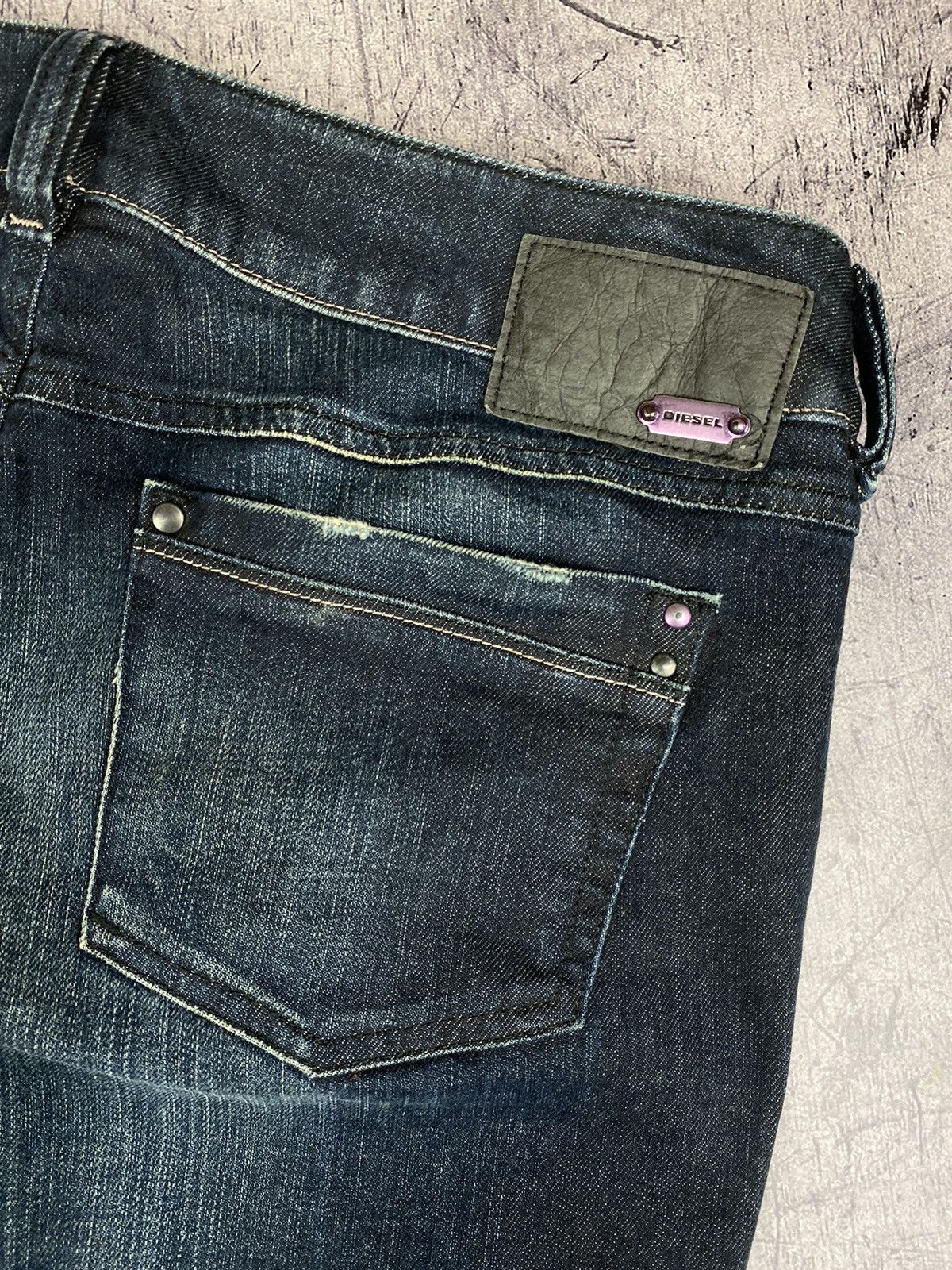 Diesel × Vintage Vintage Y2K Diesel Denim Jeans Size W32 Size 32" / US 10 / IT 46 - 4 Thumbnail
