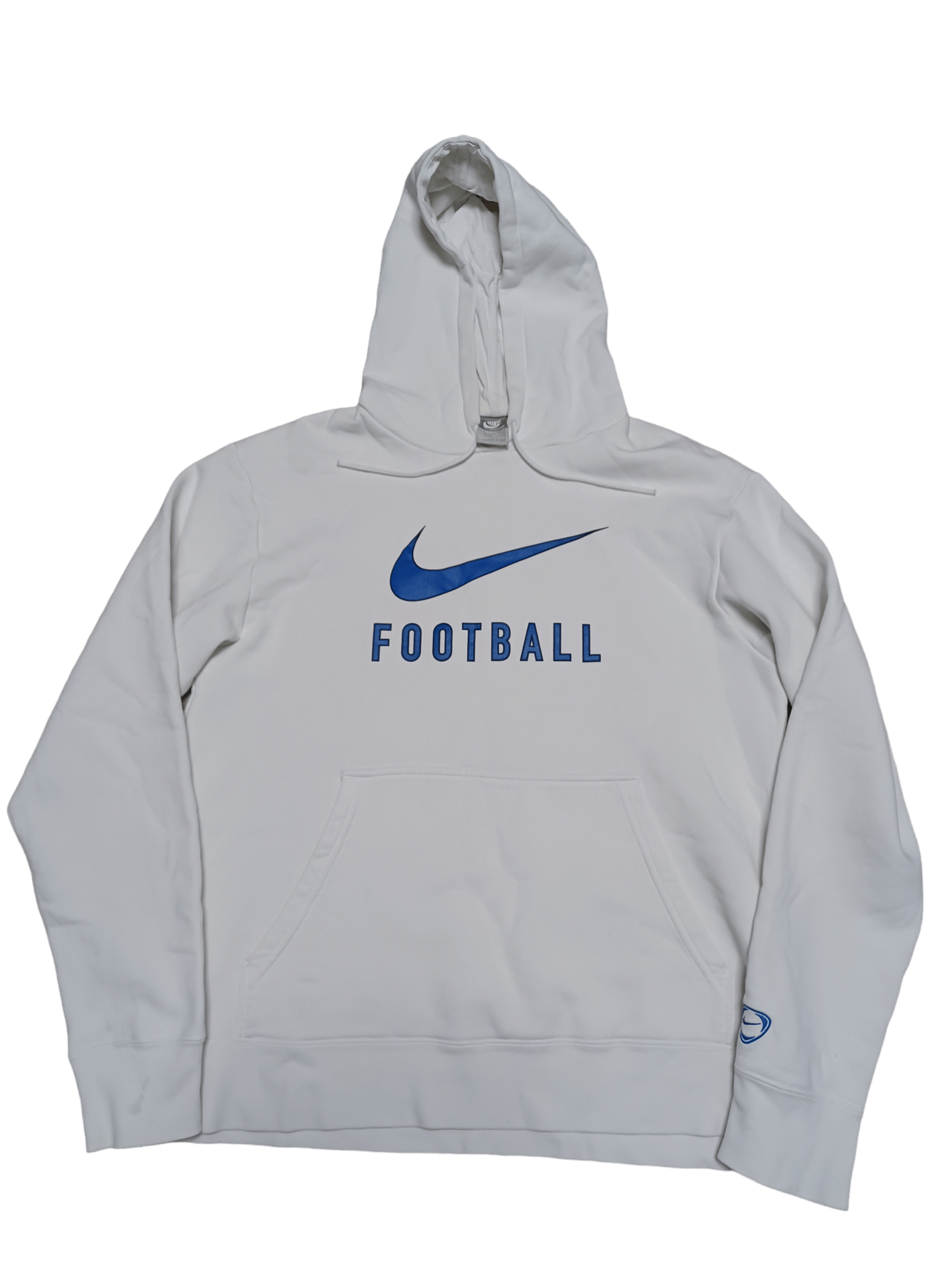 Nike 2008 VINTAGE NIKE TEAM FOOTBALL BIGLOGO SOCCER HOODIE Size US L / EU 52-54 / 3 - 1 Thumbnail