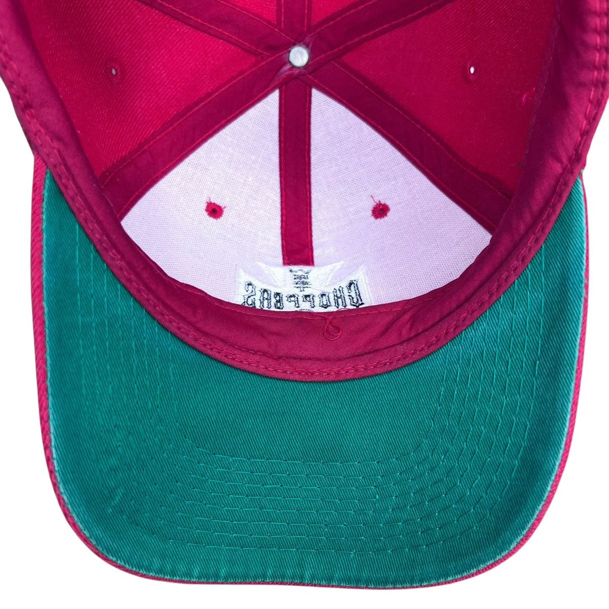 West Coast Choppers Vintage 1990s West Coast Choppers Jesse James Red Snapback Size ONE SIZE - 10 Thumbnail