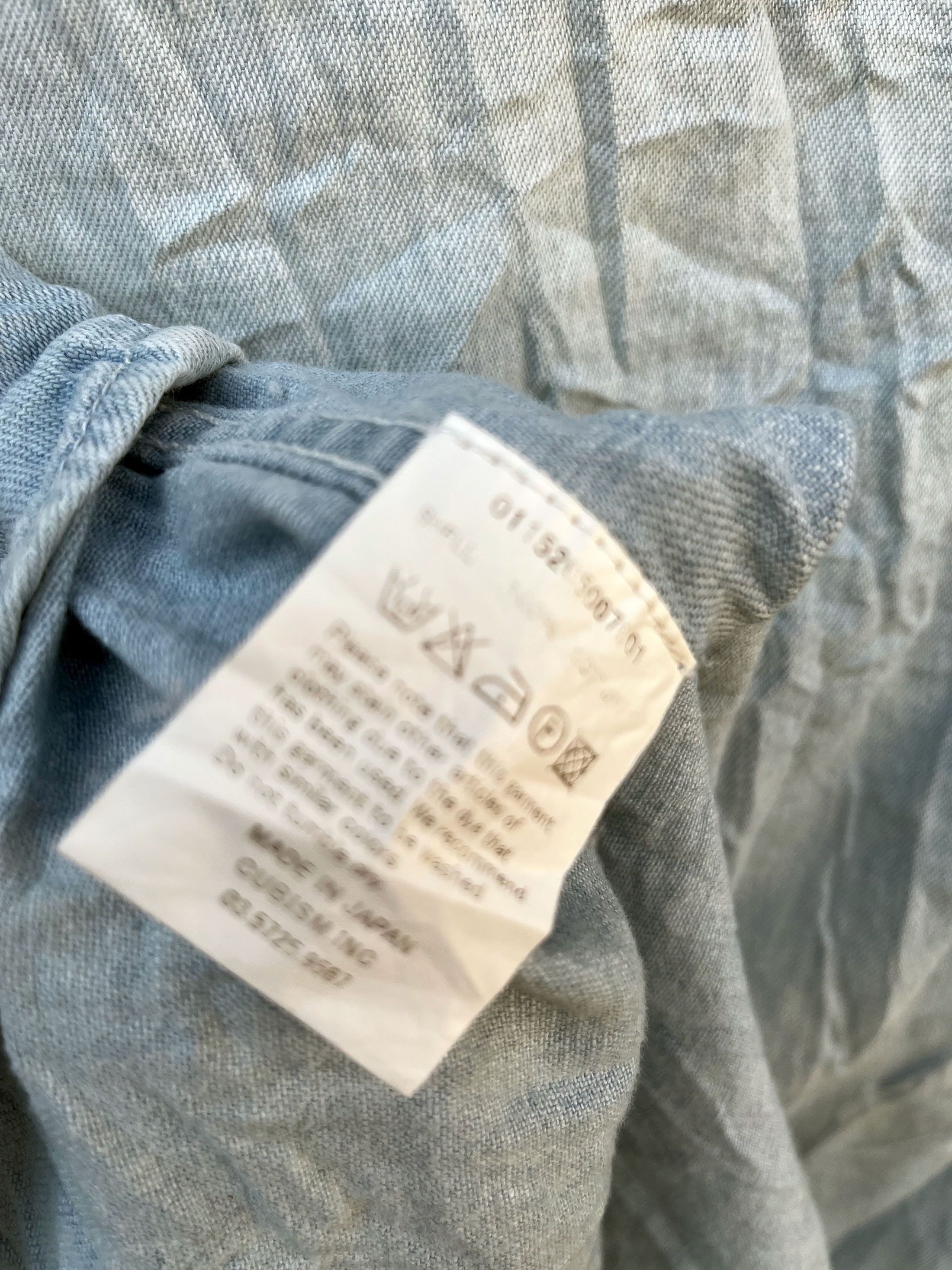 Designer × Visvim Visvim Japan Damaged Wash Denim Pearl Snap Button Size US M / EU 48-50 / 2 - 7 Thumbnail