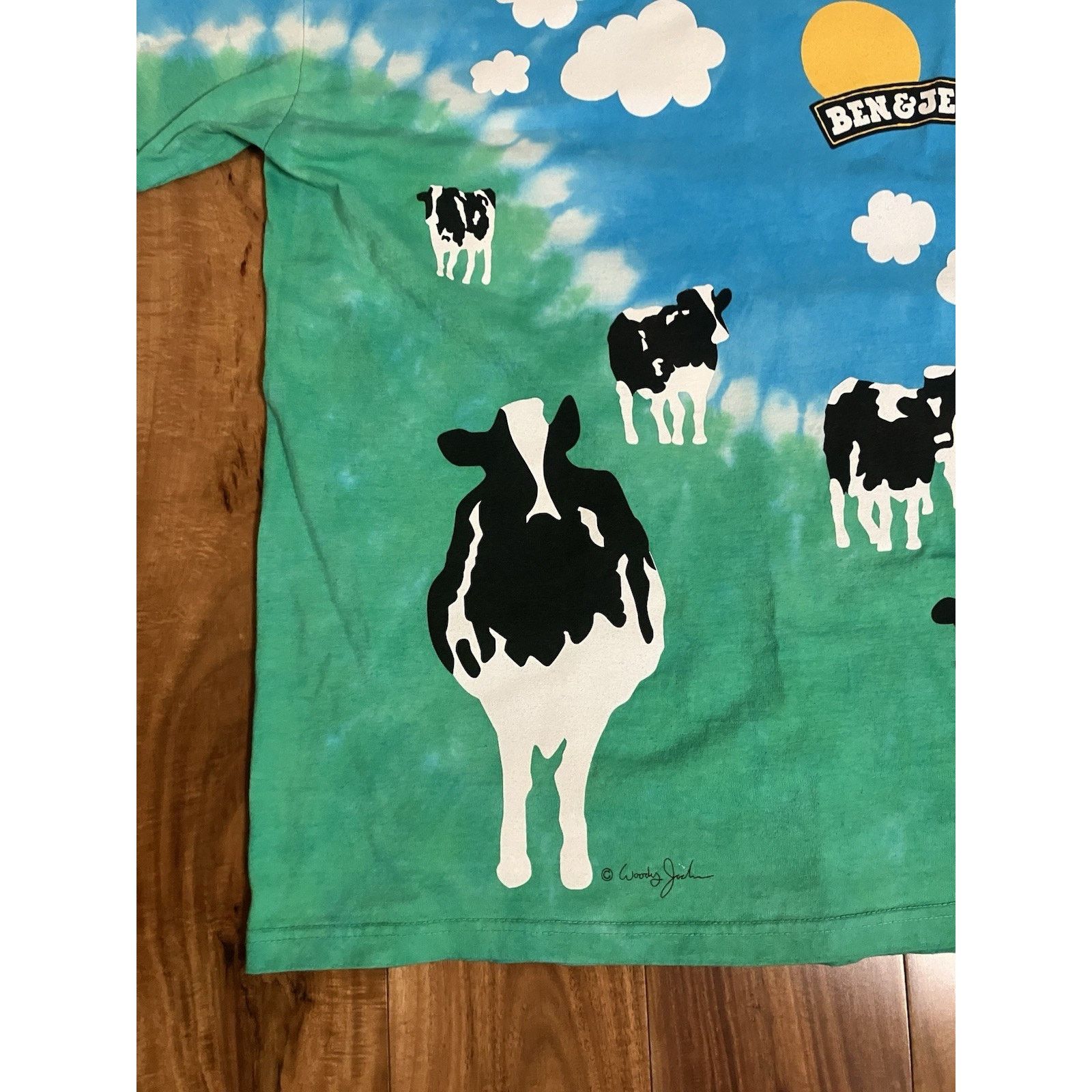 Anvil Ben & Jerry’s Euphoria AOP Ice Cream T-Shirt Size M Tie Dye Size US M / EU 48-50 / 2 - 4 Thumbnail
